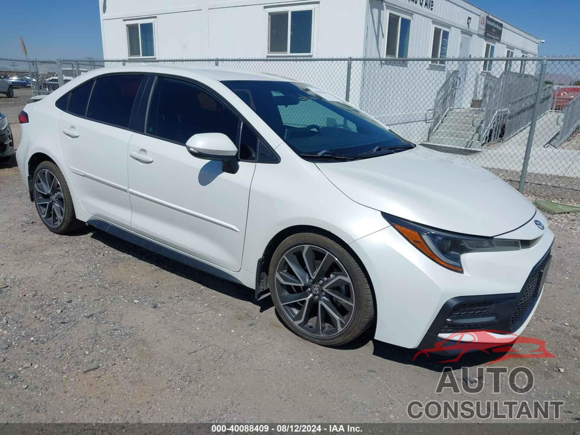 TOYOTA COROLLA 2020 - 5YFS4RCE0LP026018