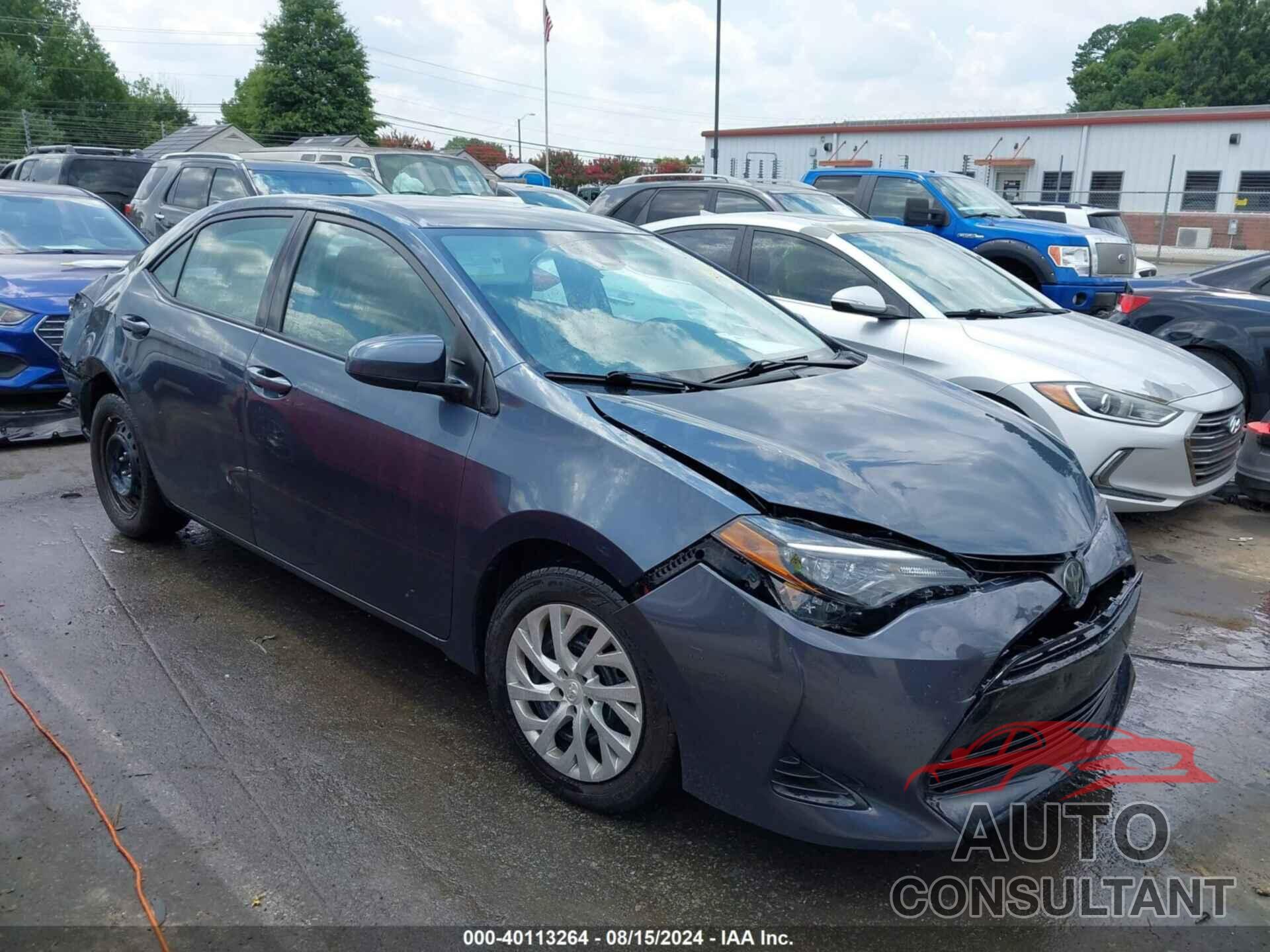 TOYOTA COROLLA 2019 - 2T1BURHE7KC219225