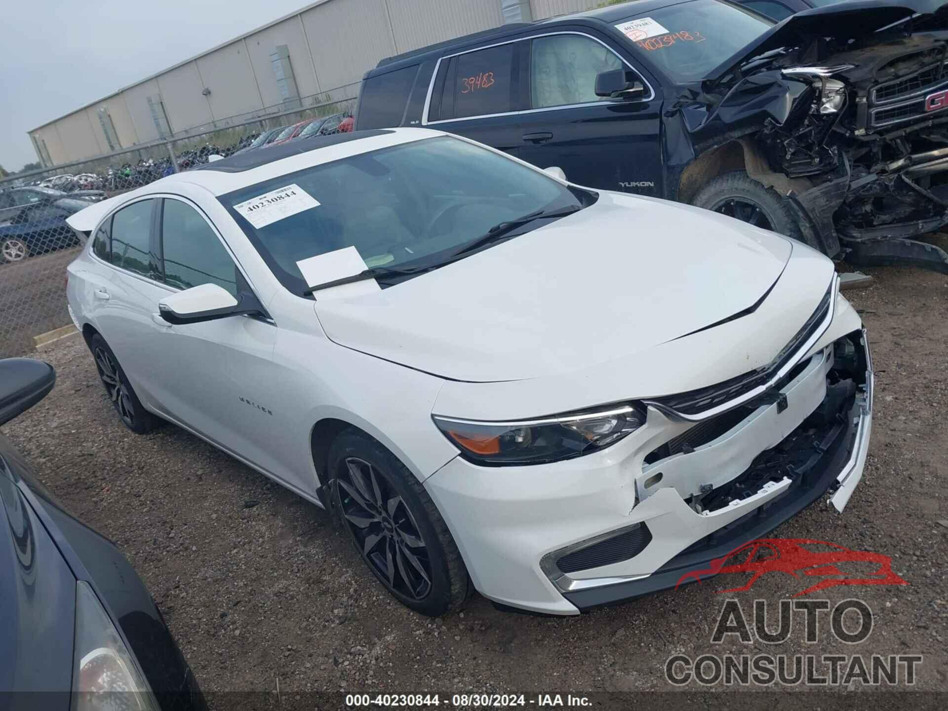 CHEVROLET MALIBU 2017 - 1G1ZE5STXHF190047