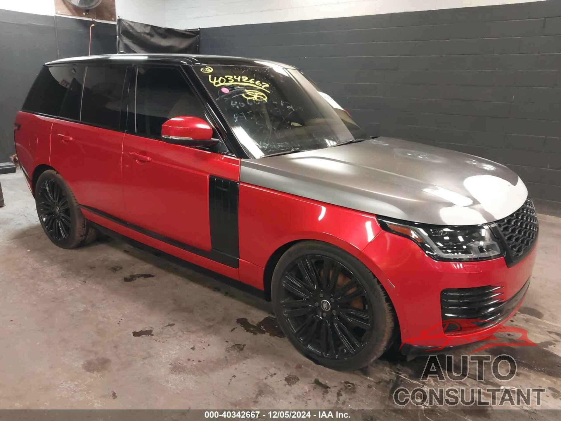 LAND ROVER RANGE ROVER 2020 - SALGS2SE2LA591386
