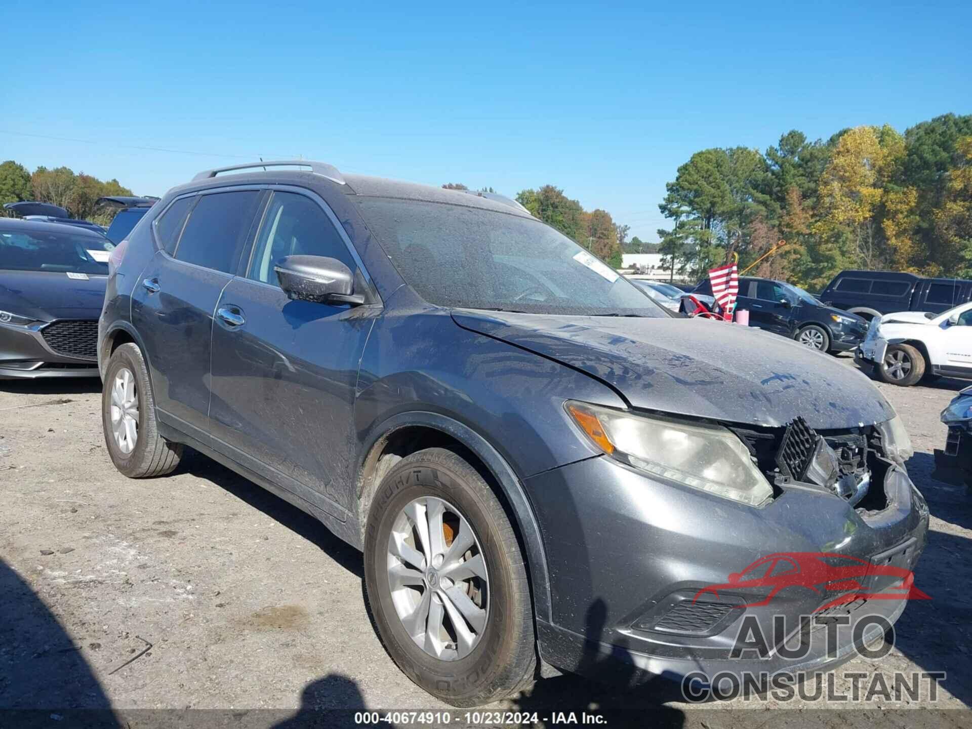 NISSAN ROGUE 2015 - KNMAT2MT8FP515811