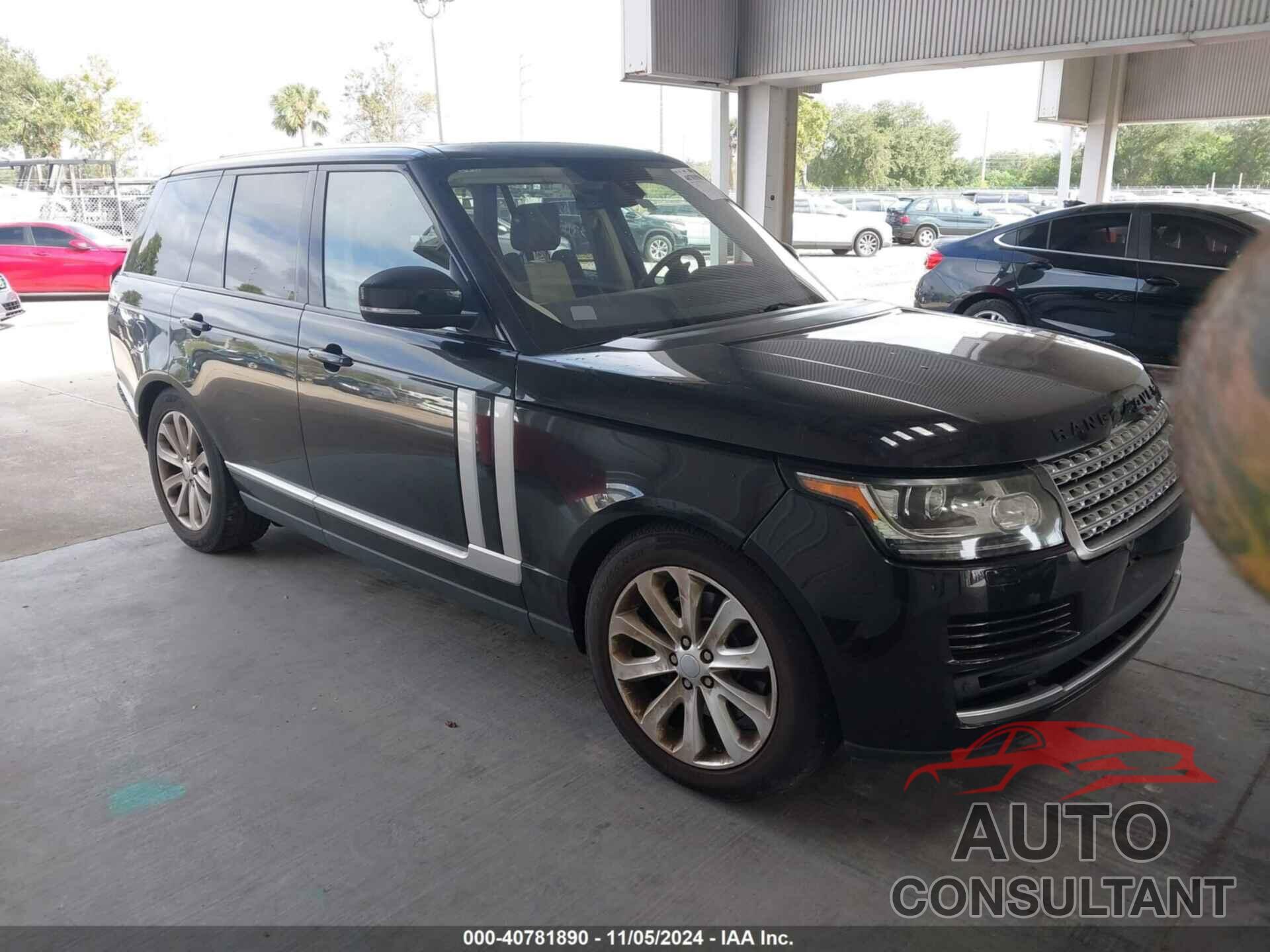 LAND ROVER RANGE ROVER 2016 - SALGS2KF7GA258843