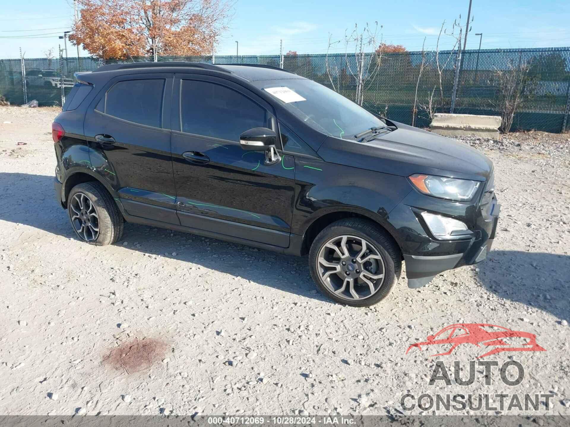 FORD ECOSPORT 2020 - MAJ6S3JL0LC354107