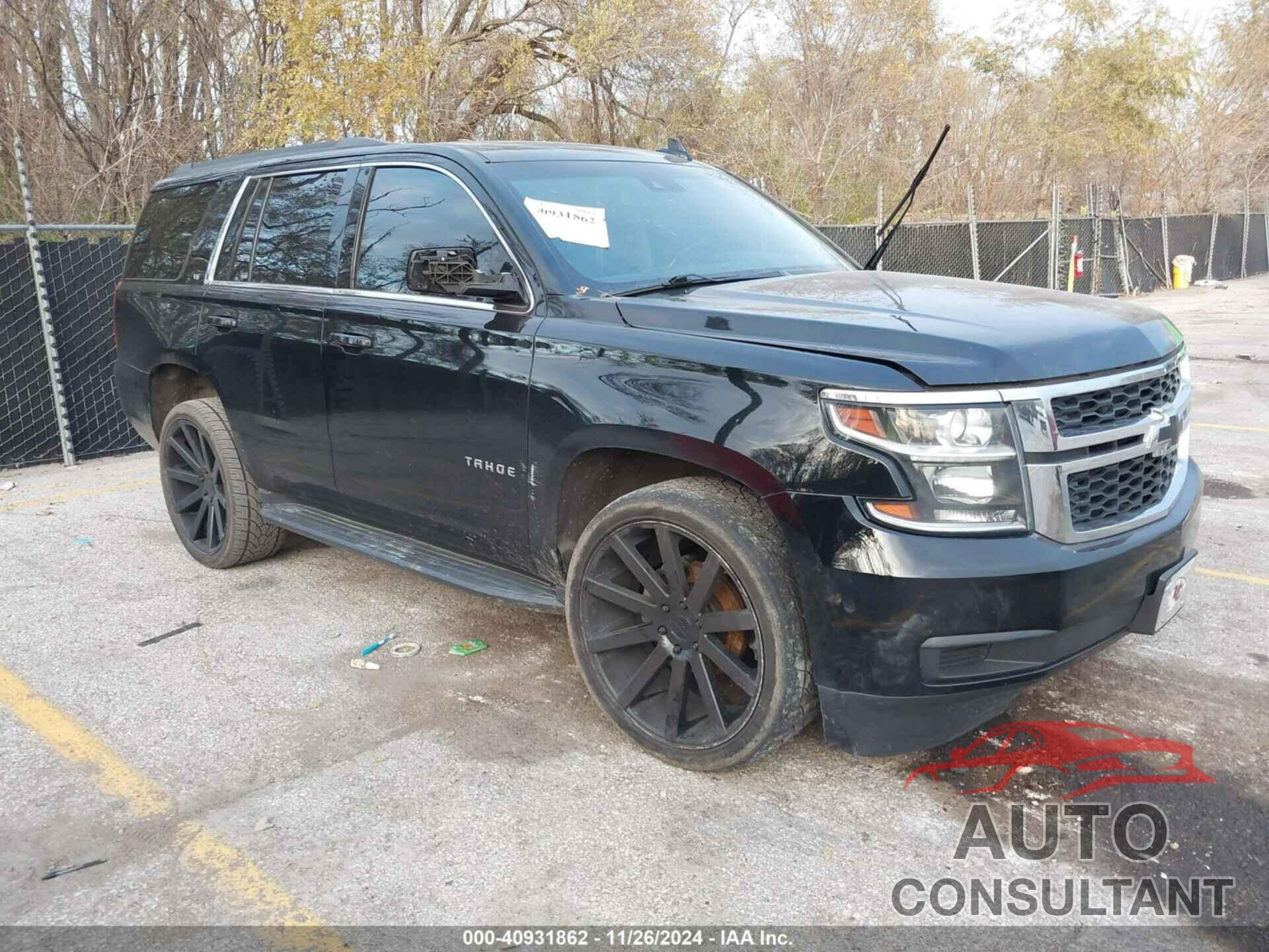 CHEVROLET TAHOE 2019 - 1GNSKBKC2KR127537