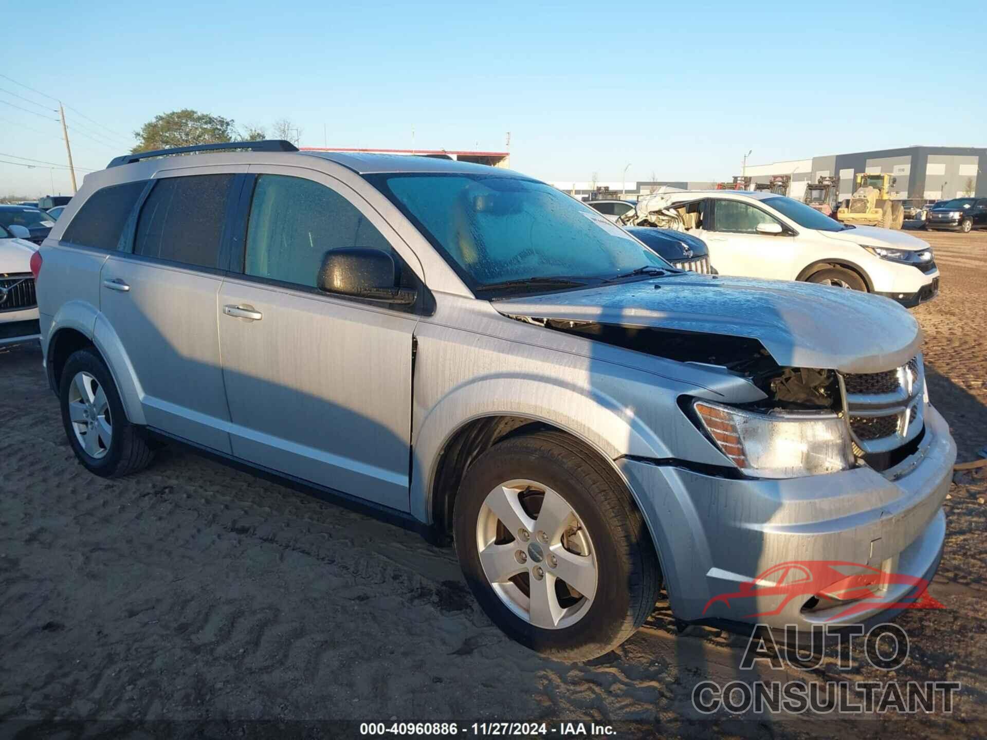 DODGE JOURNEY 2013 - 3C4PDCAB4DT713853