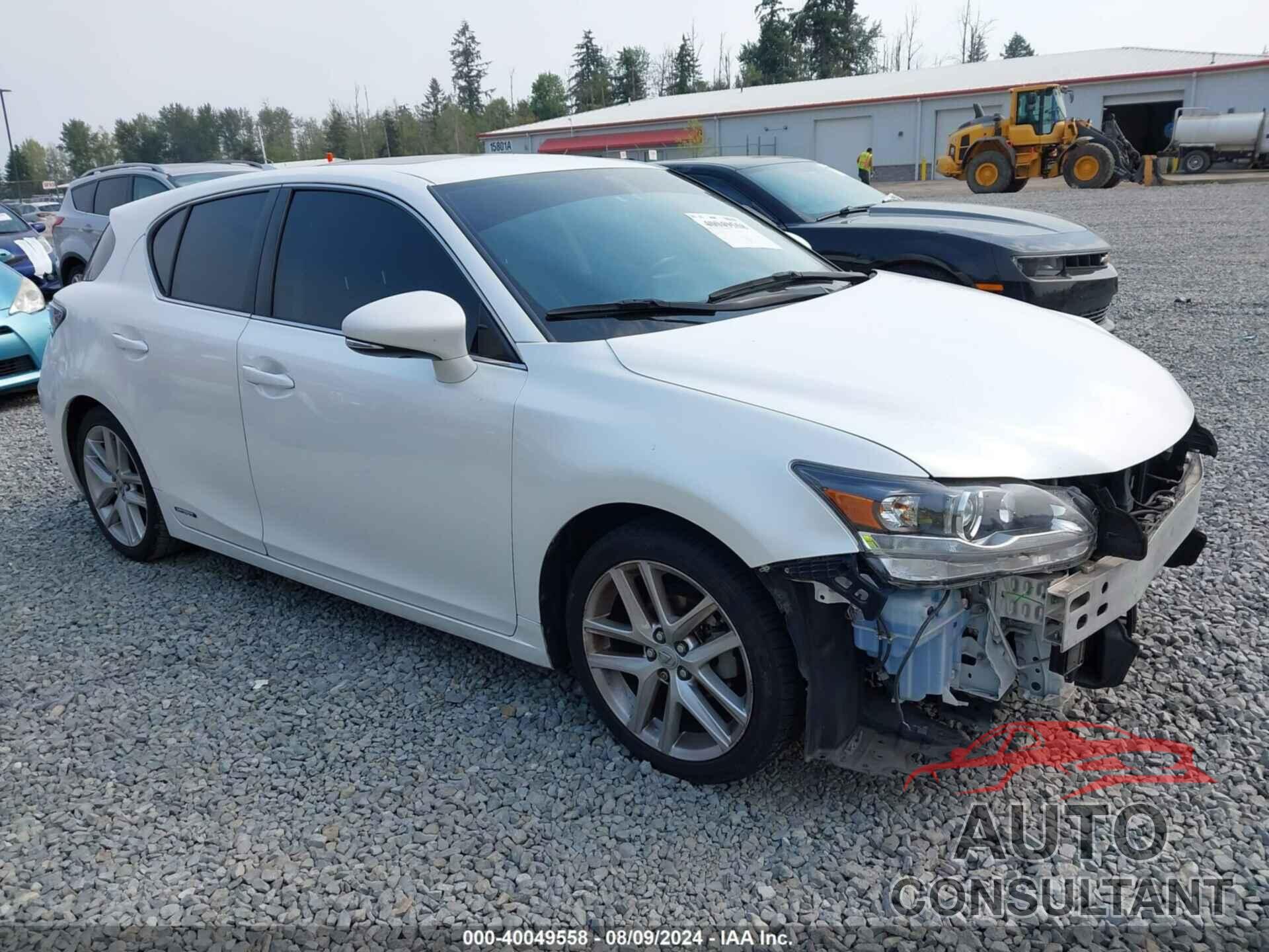 LEXUS CT 200H 2016 - JTHKD5BH0G2256553