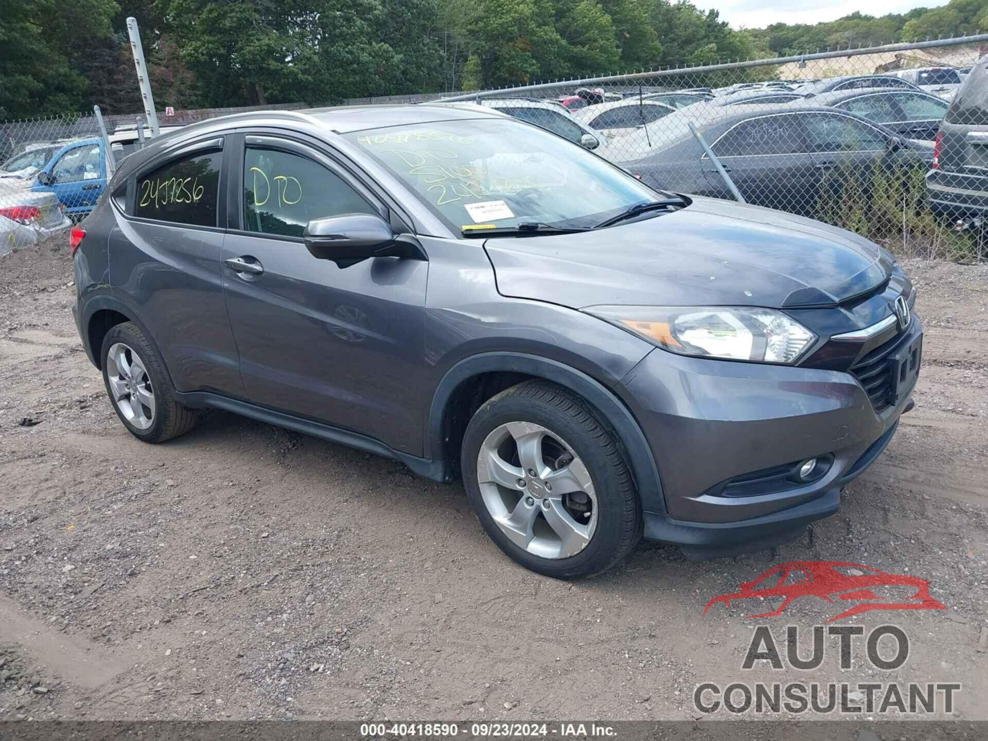 HONDA HR-V 2016 - 3CZRU6H74GM738496