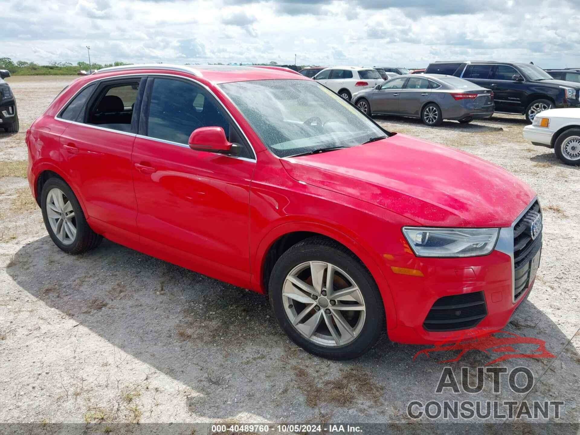 AUDI Q3 2017 - WA1JCCFS0HR002208