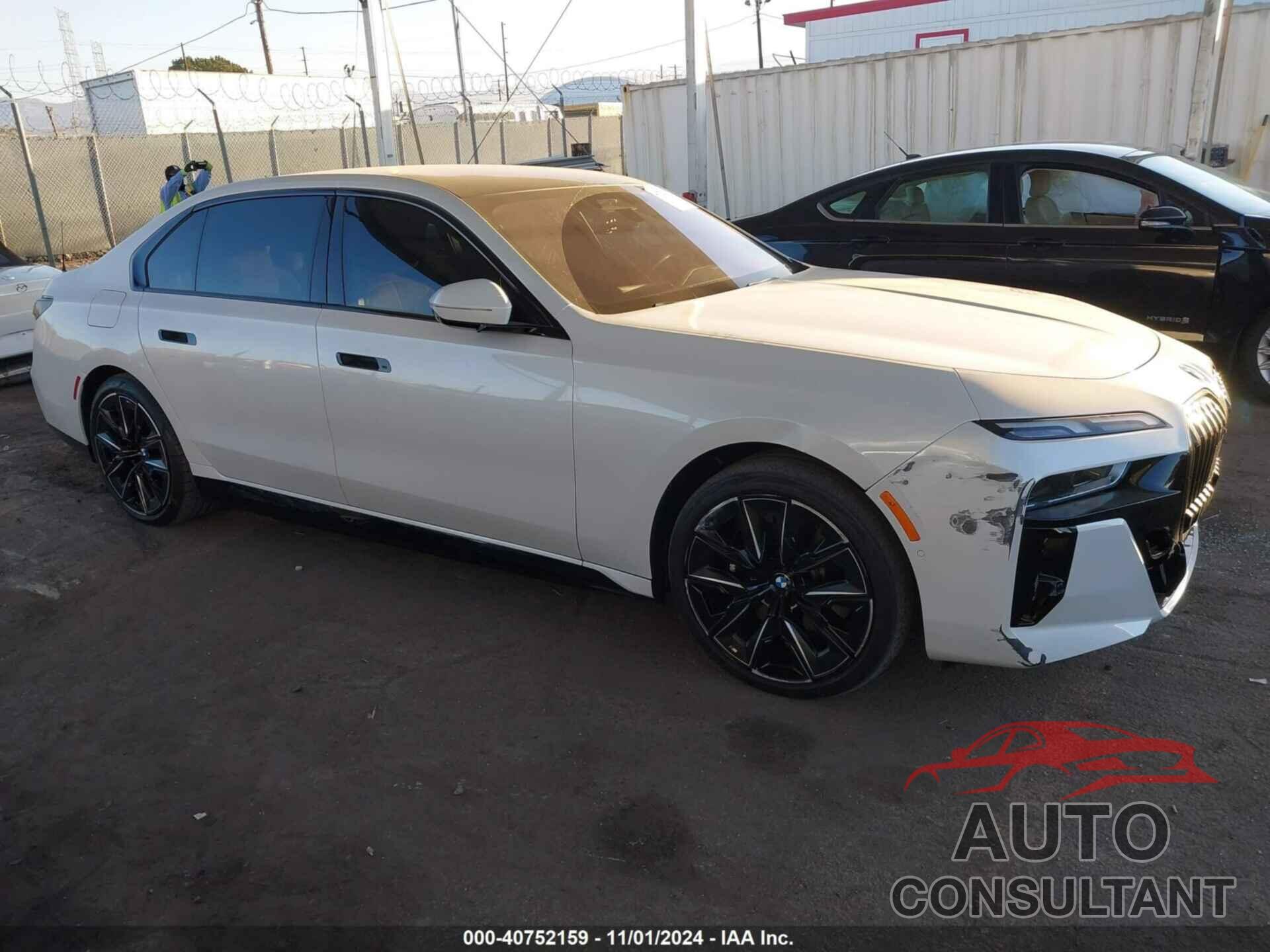 BMW I7 2023 - WBY53EJ06PCN64039