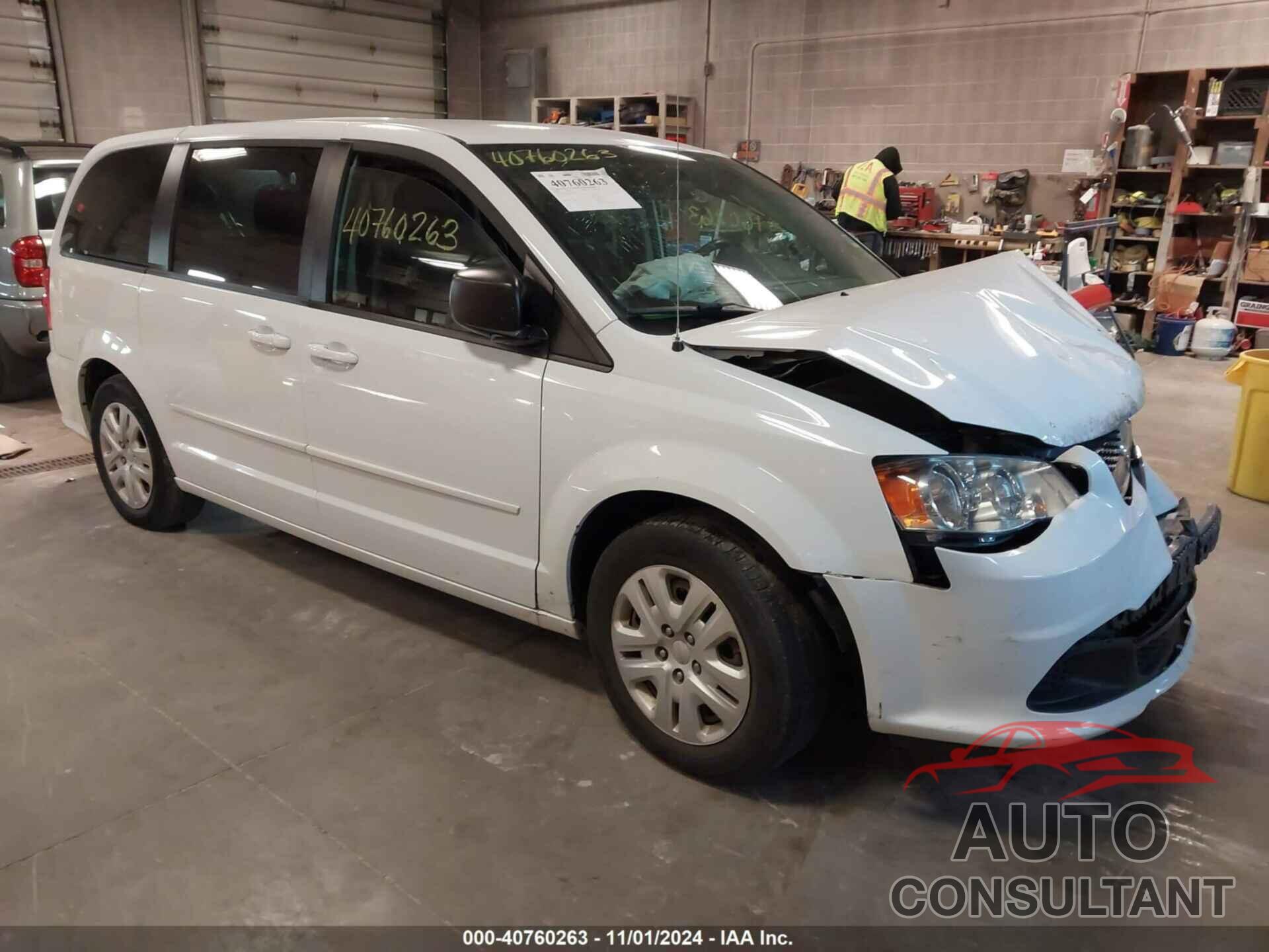 DODGE GRAND CARAVAN 2016 - 2C4RDGBG0GR244472