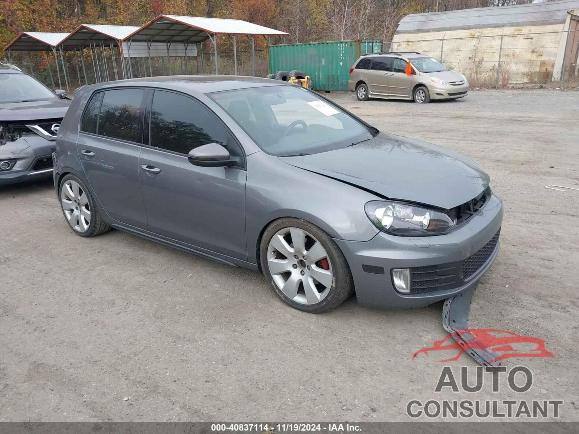 VOLKSWAGEN GTI 2011 - WVWHD7AJXBW233357