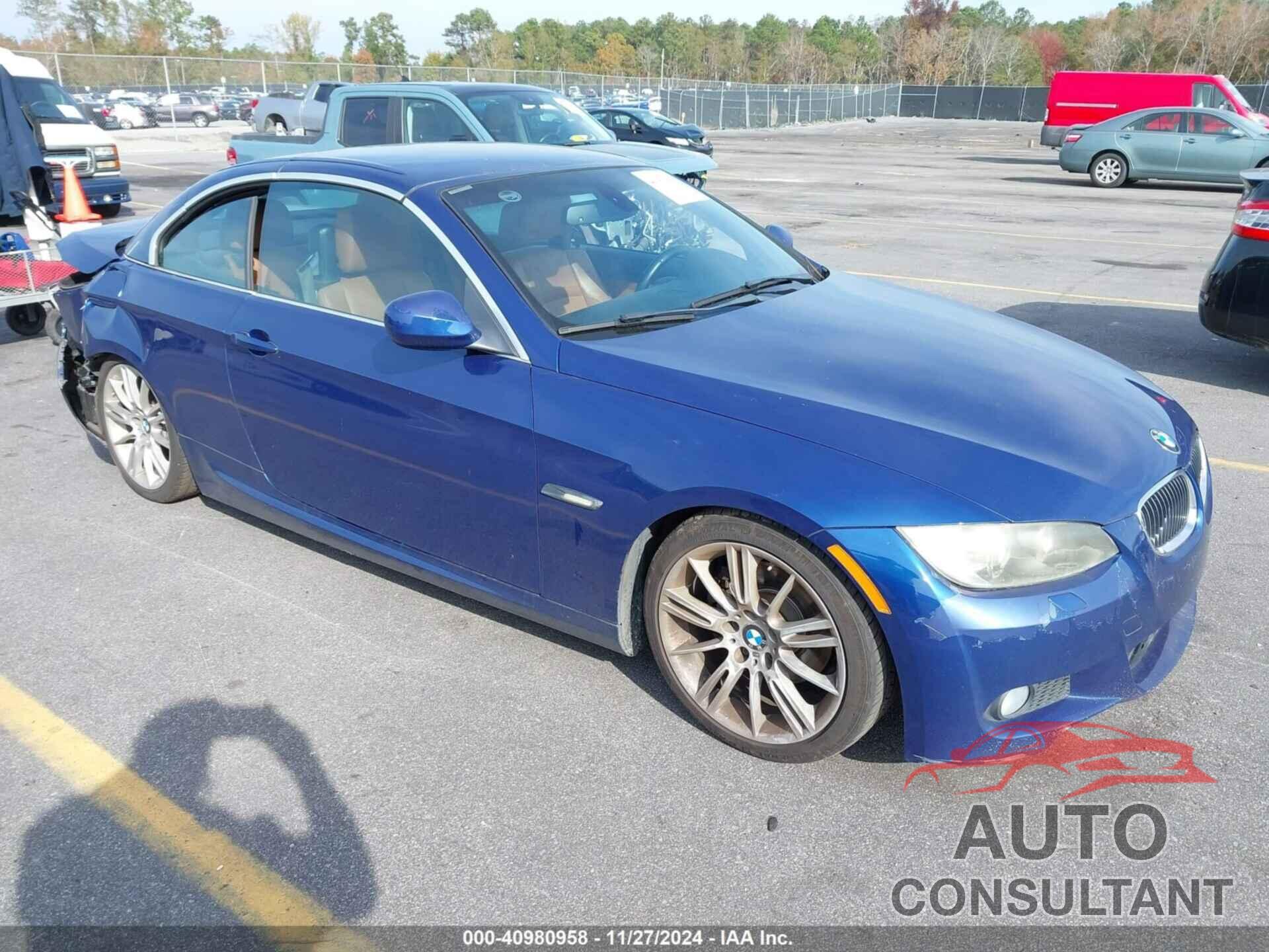 BMW 328I 2010 - WBAWR3C57APX75636