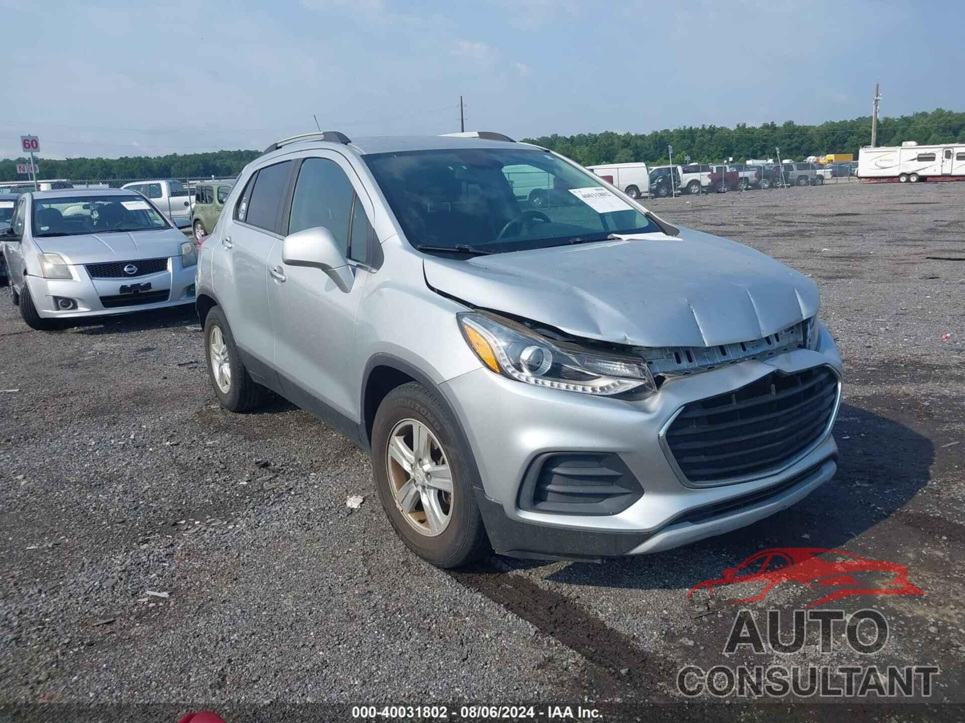 CHEVROLET TRAX 2017 - KL7CJLSB4HB223794