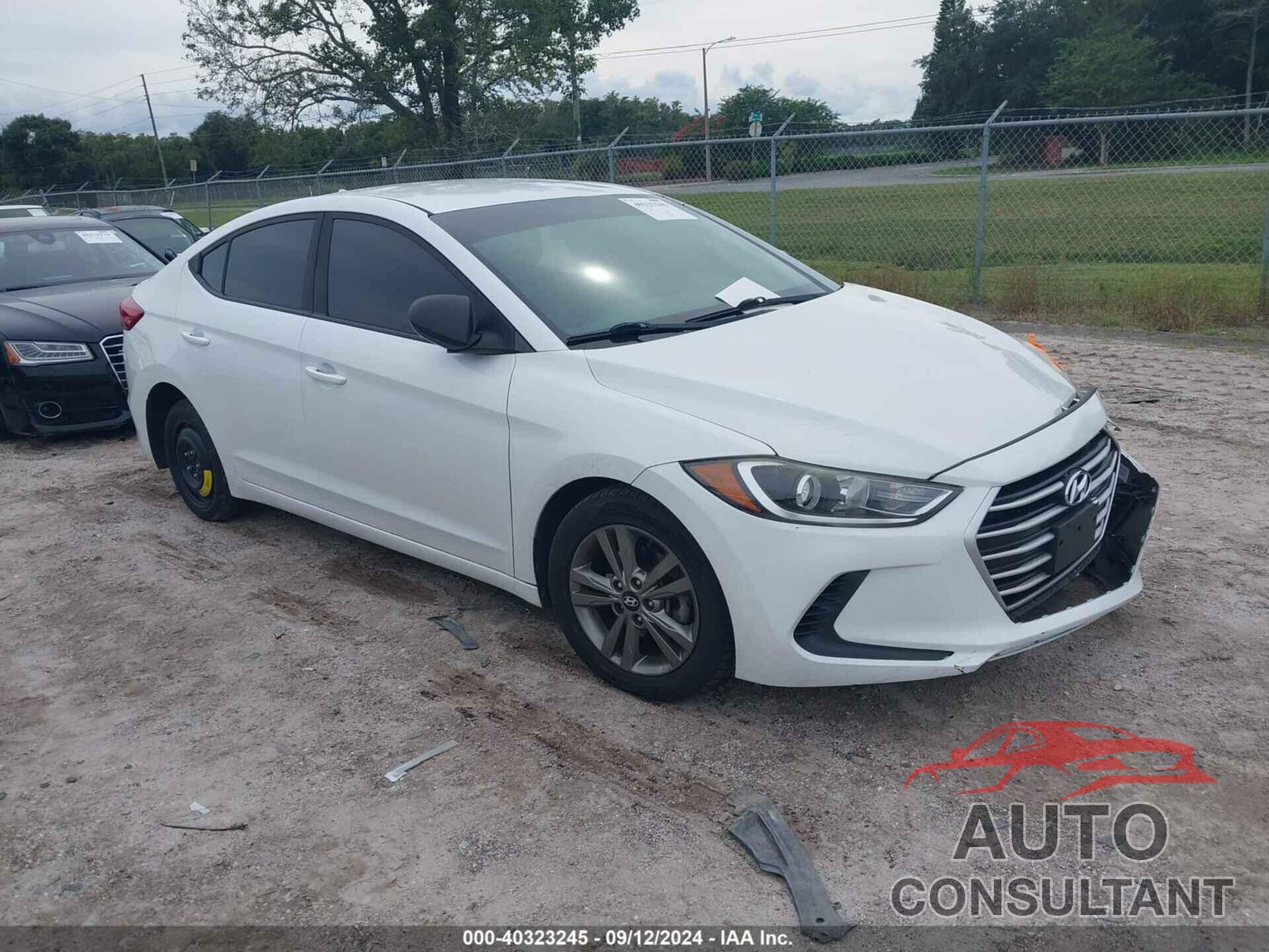 HYUNDAI ELANTRA 2017 - 5NPD84LF8HH088389