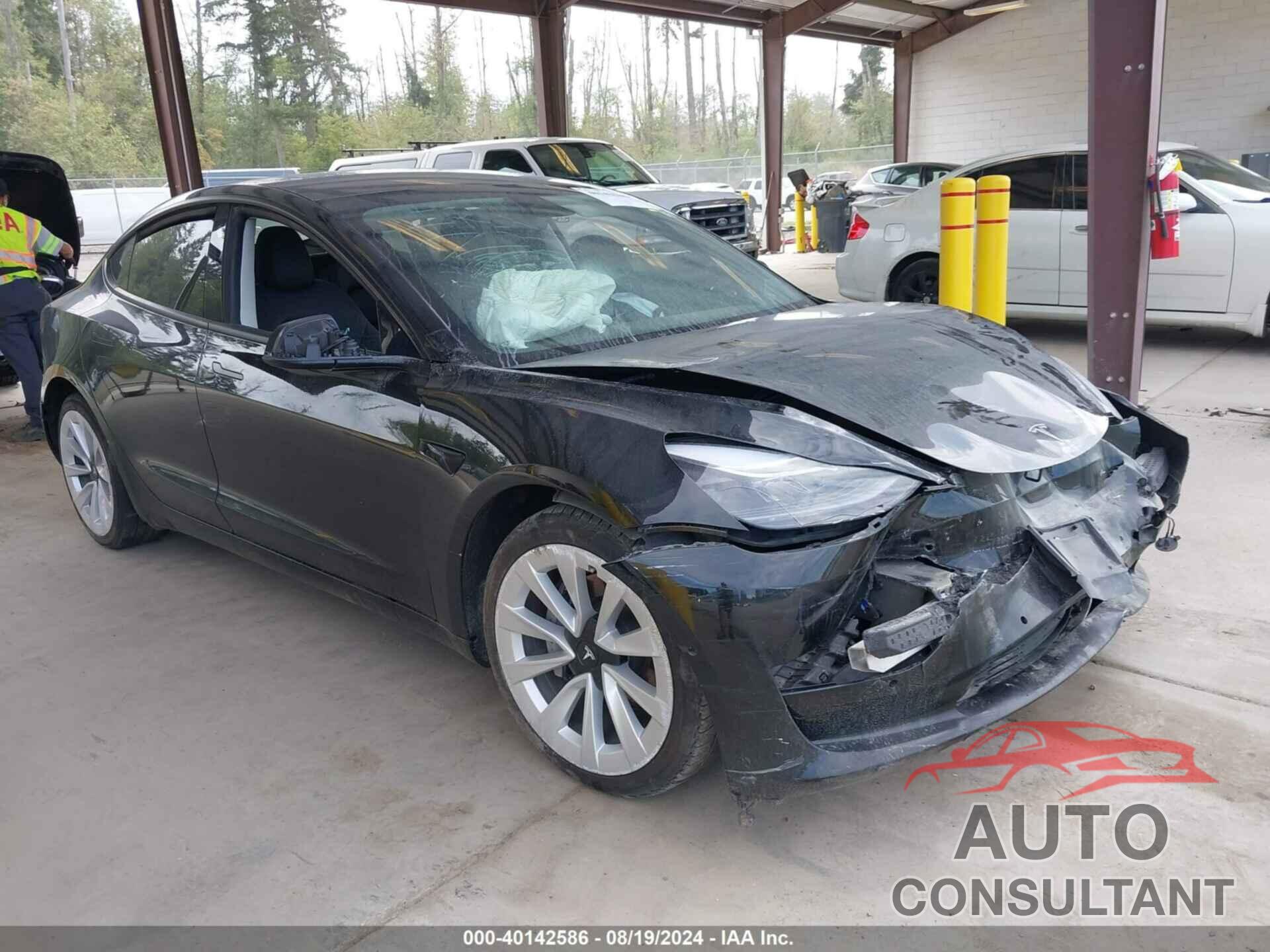 TESLA MODEL 3 2022 - 5YJ3E1EA5NF191753