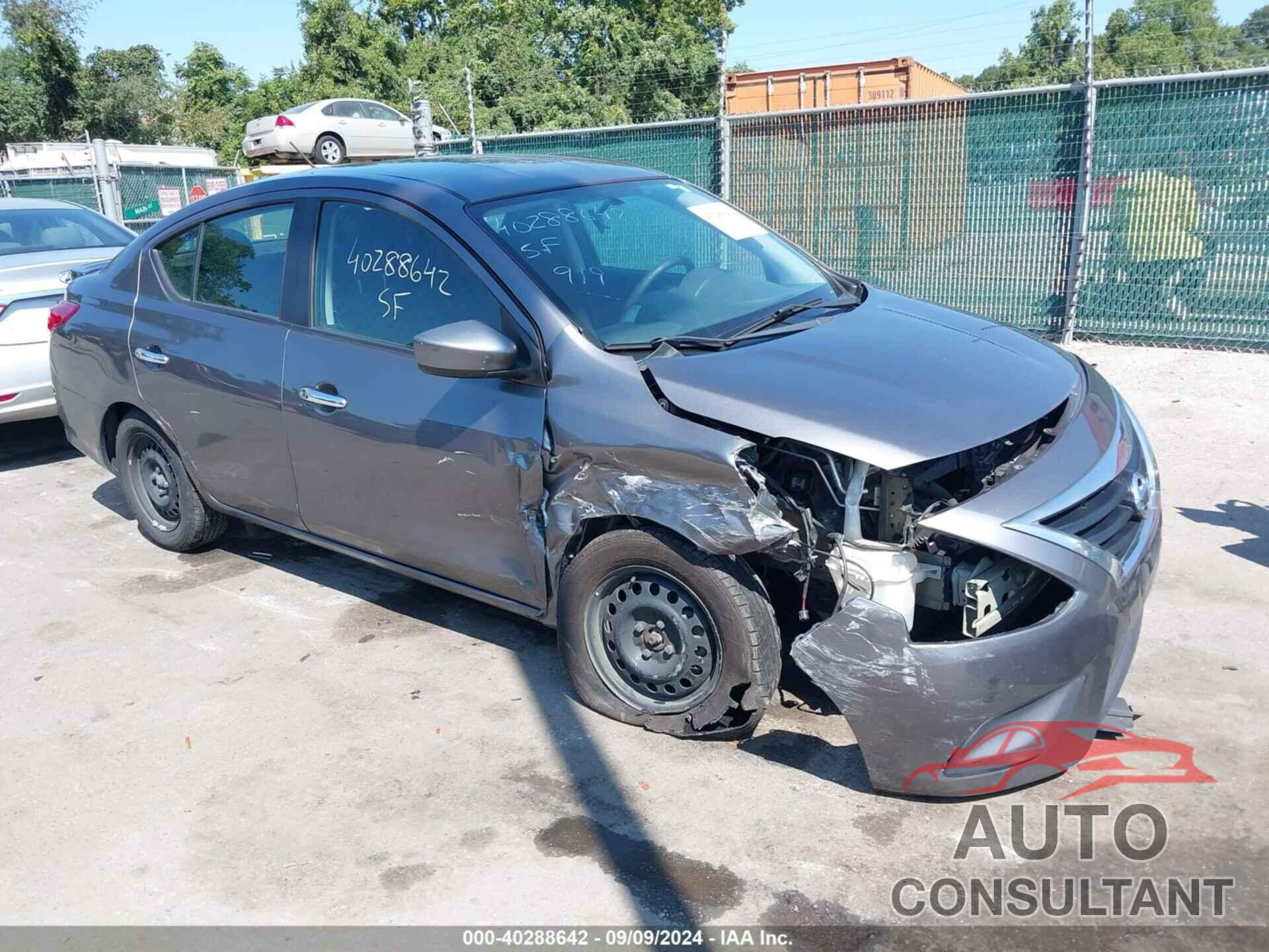 NISSAN VERSA 2019 - 3N1CN7AP9KL840418