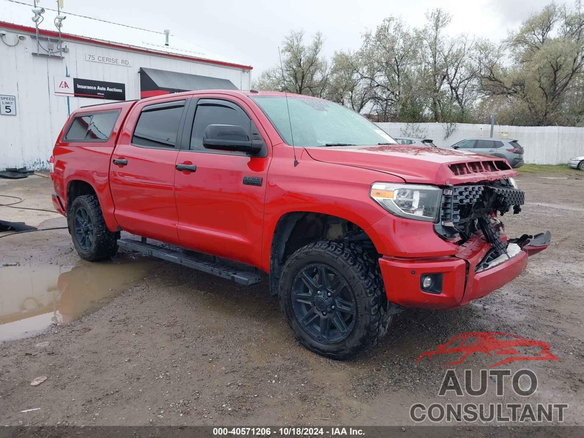 TOYOTA TUNDRA 2018 - 5TFAW5F12JX739850