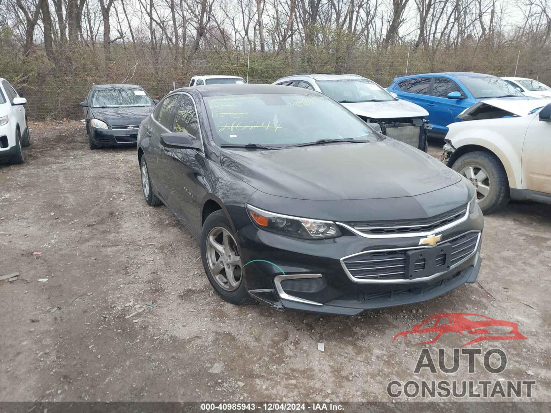 CHEVROLET MALIBU 2016 - 1G1ZB5ST9GF280247