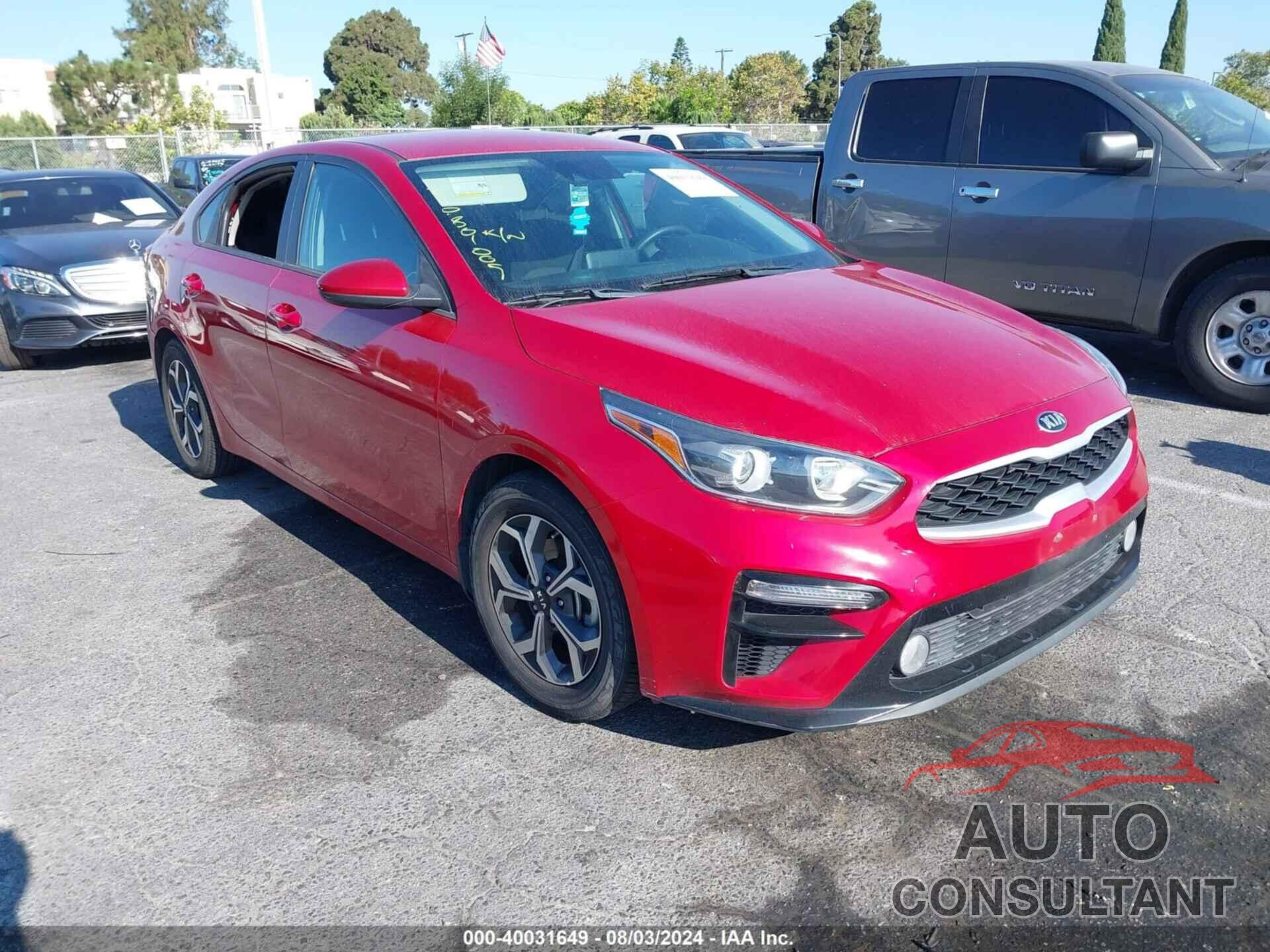 KIA FORTE 2020 - 3KPF24AD2LE248274
