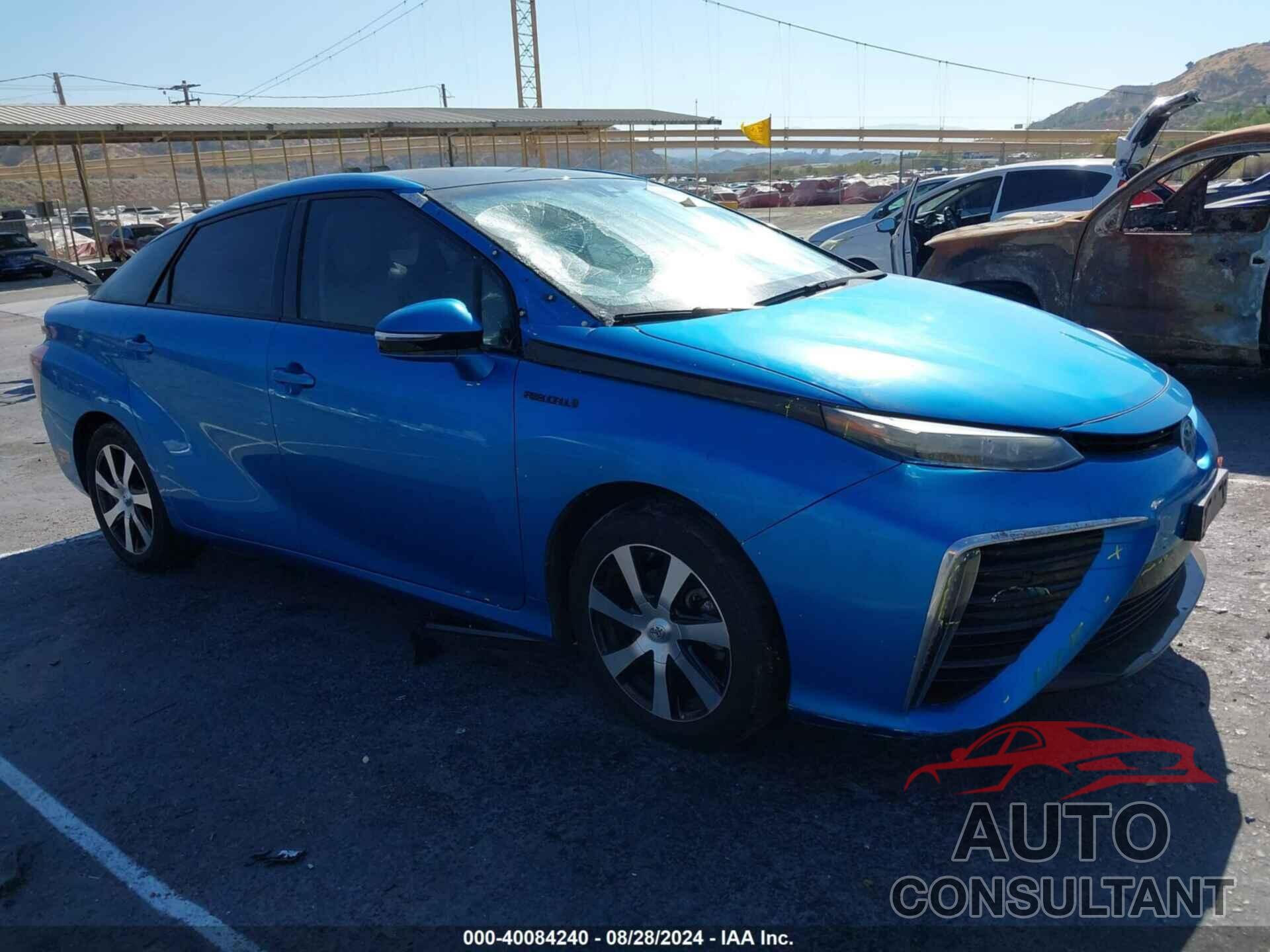 TOYOTA MIRAI 2018 - JTDBVRBD0JA004320