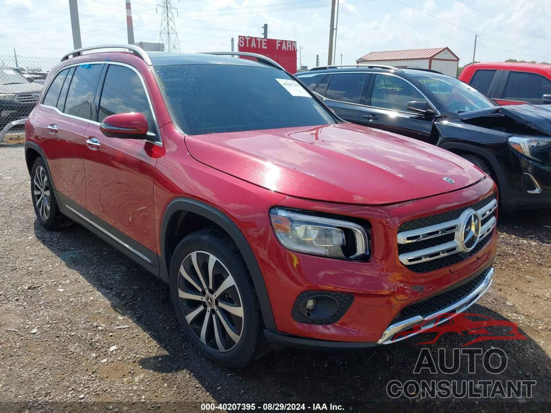 MERCEDES-BENZ GLB 250 2020 - W1N4M4HB4LW030292