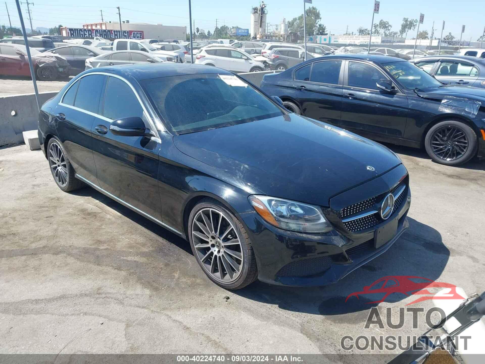 MERCEDES-BENZ C 300 2018 - 55SWF4JB2JU267075