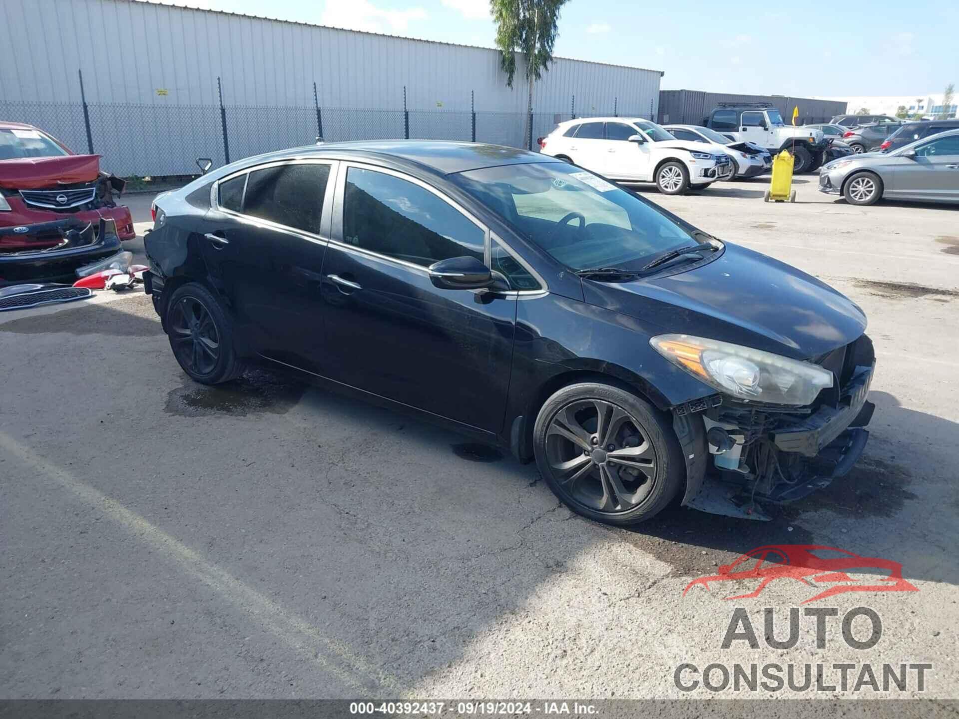 KIA FORTE 2016 - KNAFX4A84G5450679