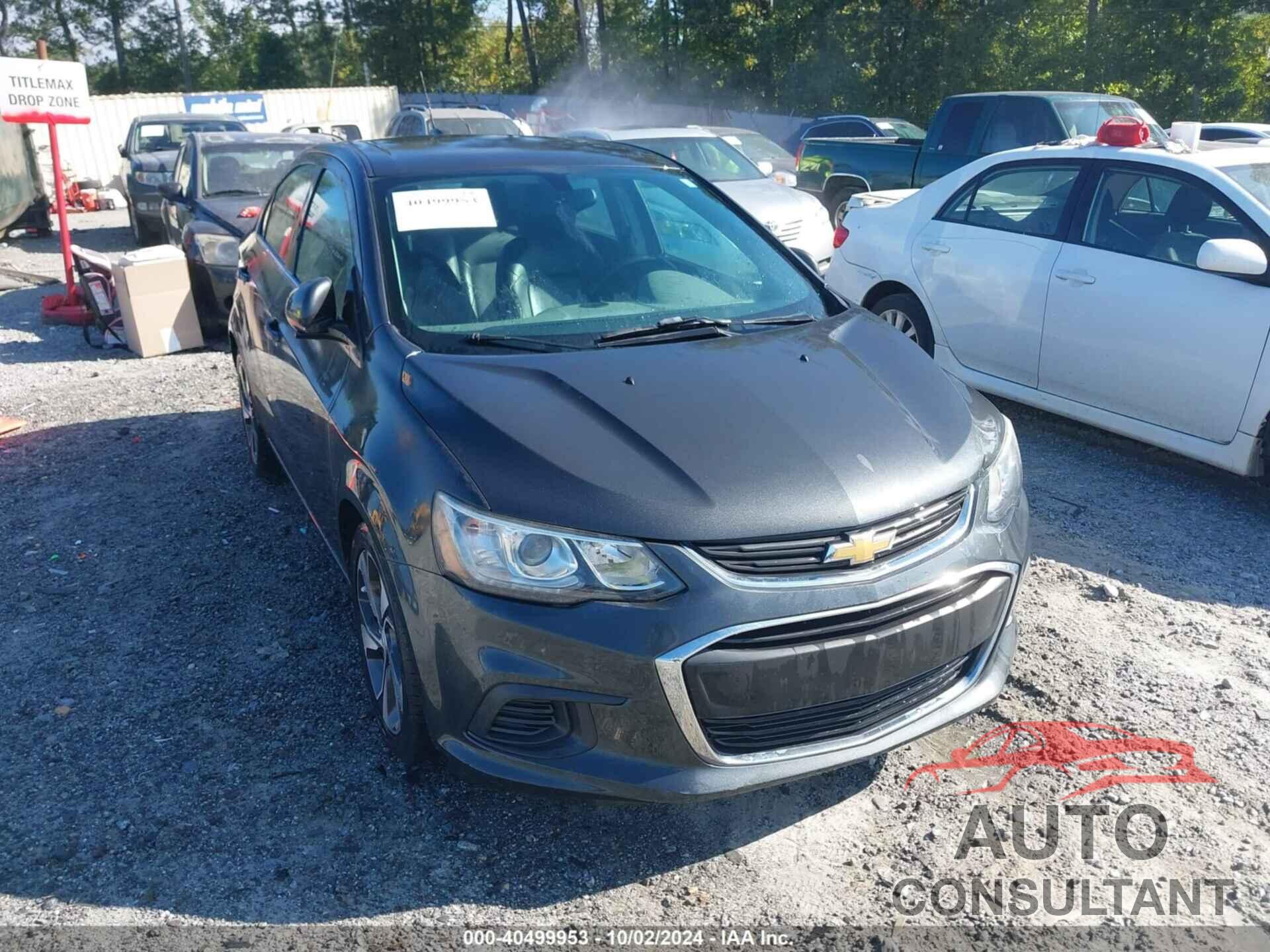 CHEVROLET SONIC 2017 - 1G1JF5SB7H4119532