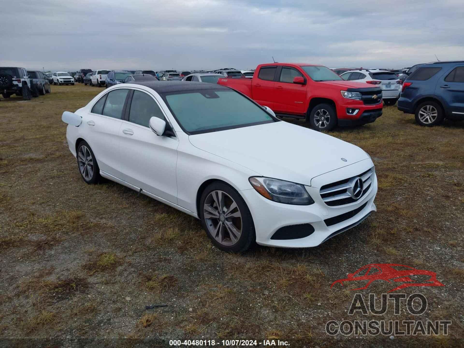 MERCEDES-BENZ C 2017 - WDDWF4JB9HR250074