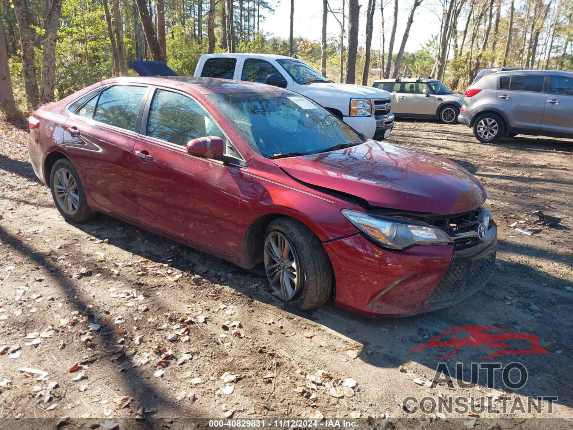 TOYOTA CAMRY 2016 - 4T1BF1FK9GU586248