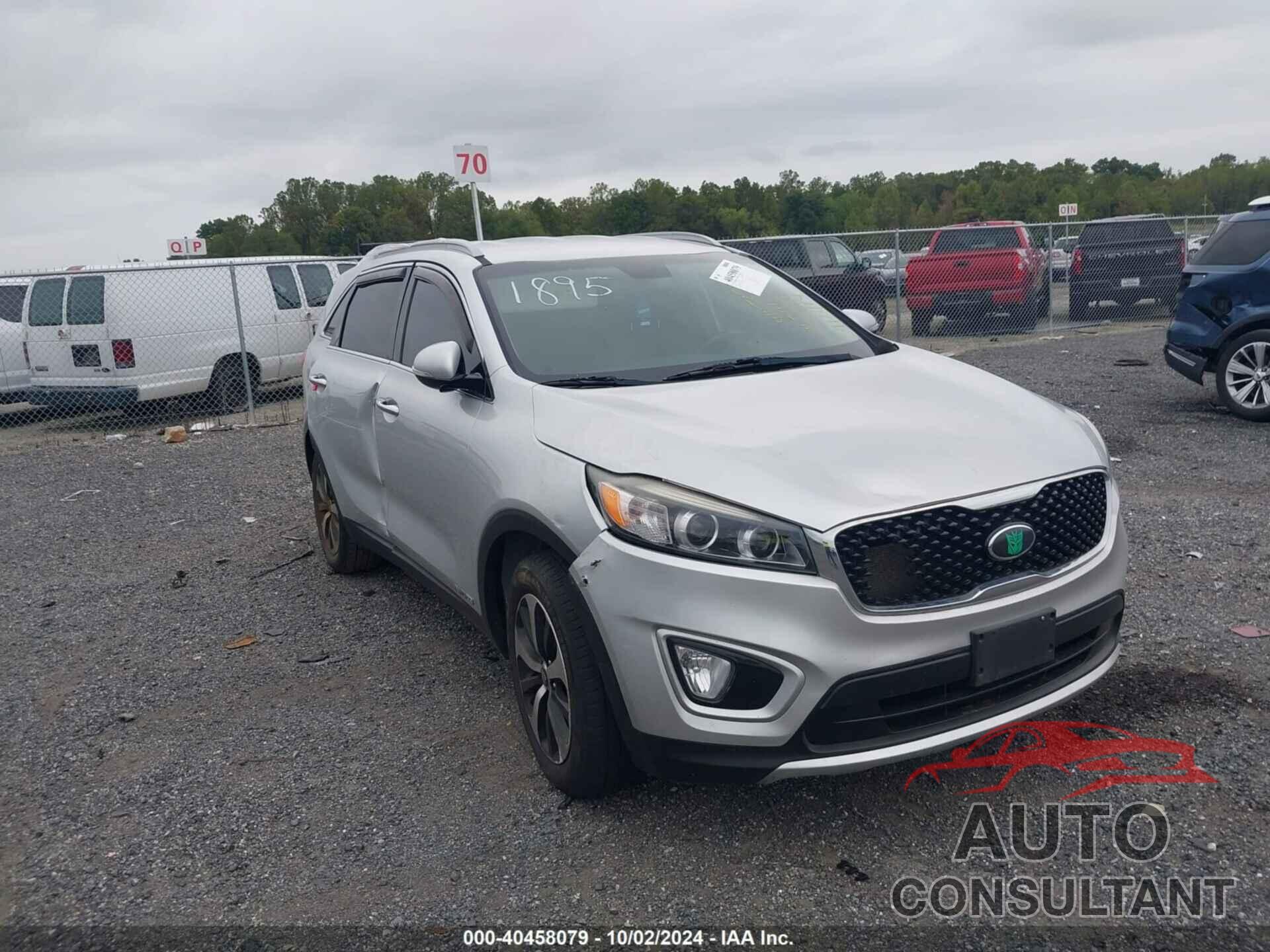 KIA SORENTO 2016 - 5XYPHDA59GG161895