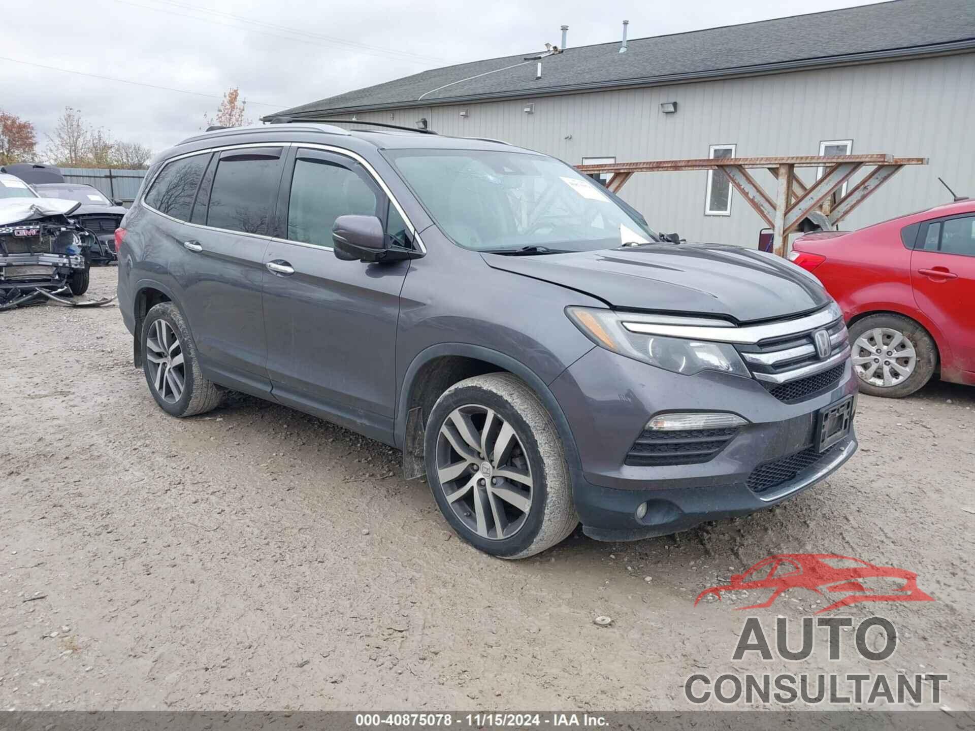 HONDA PILOT 2018 - 5FNYF6H91JB037116