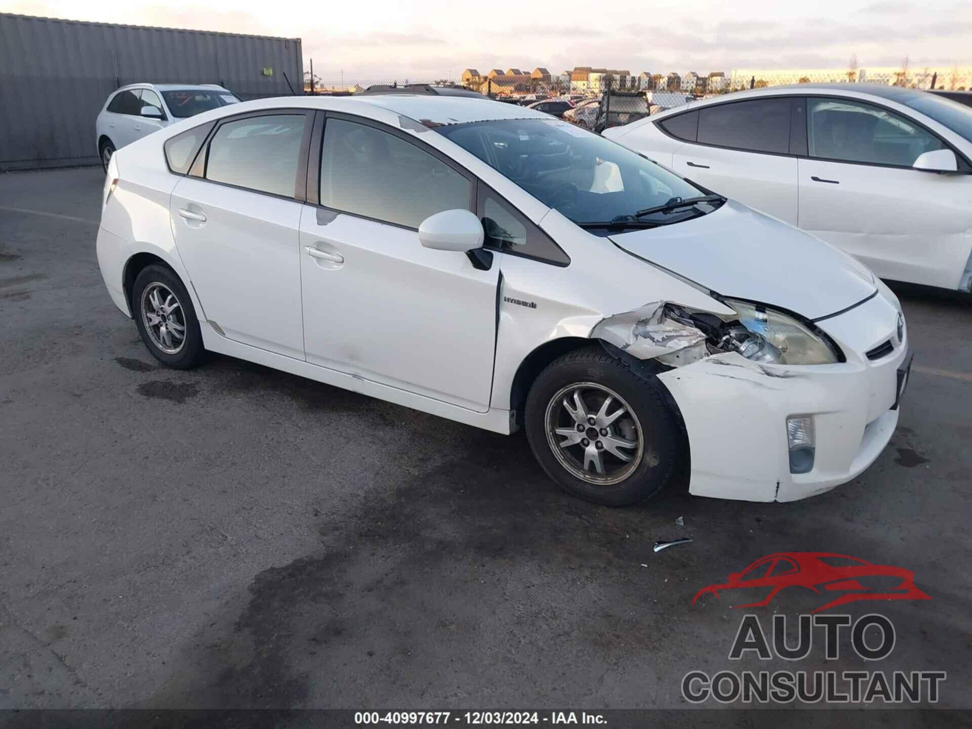 TOYOTA PRIUS 2010 - JTDKN3DU8A0191144