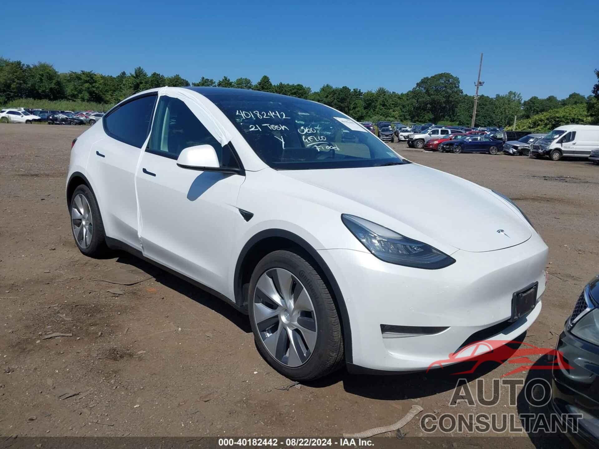 TESLA MODEL Y 2021 - 5YJYGDEE4MF198938