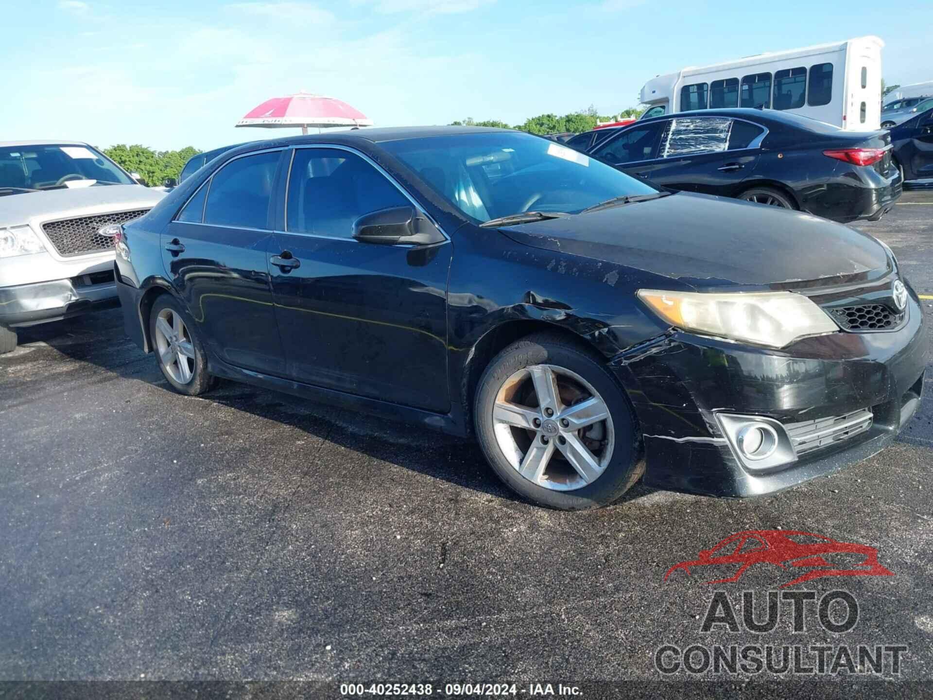 TOYOTA CAMRY 2012 - 4T1BF1FK7CU098815