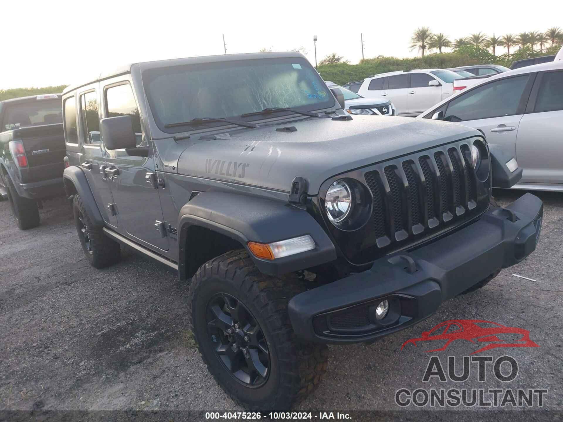 JEEP WRANGLER UNLIMITED 2022 - 1C4HJXDG8NW148384