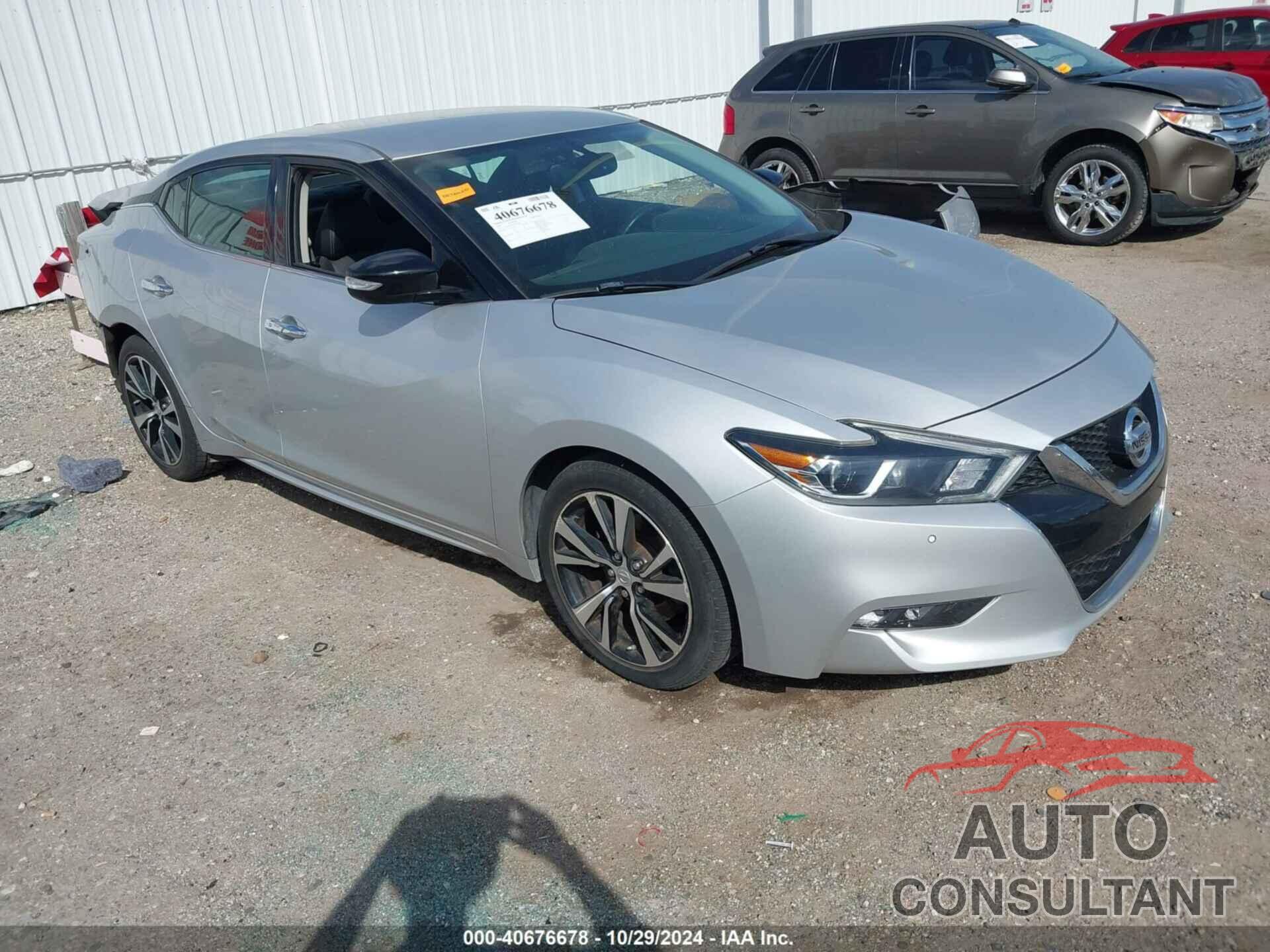 NISSAN MAXIMA 2018 - 1N4AA6AP9JC404288