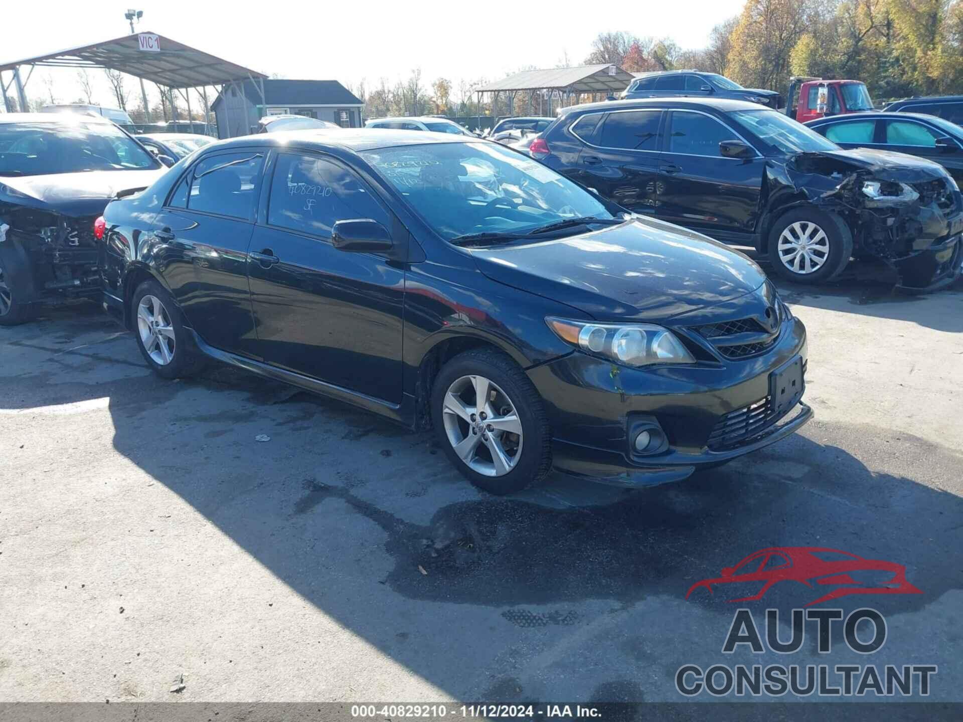 TOYOTA COROLLA 2012 - 2T1BU4EE9CC853032
