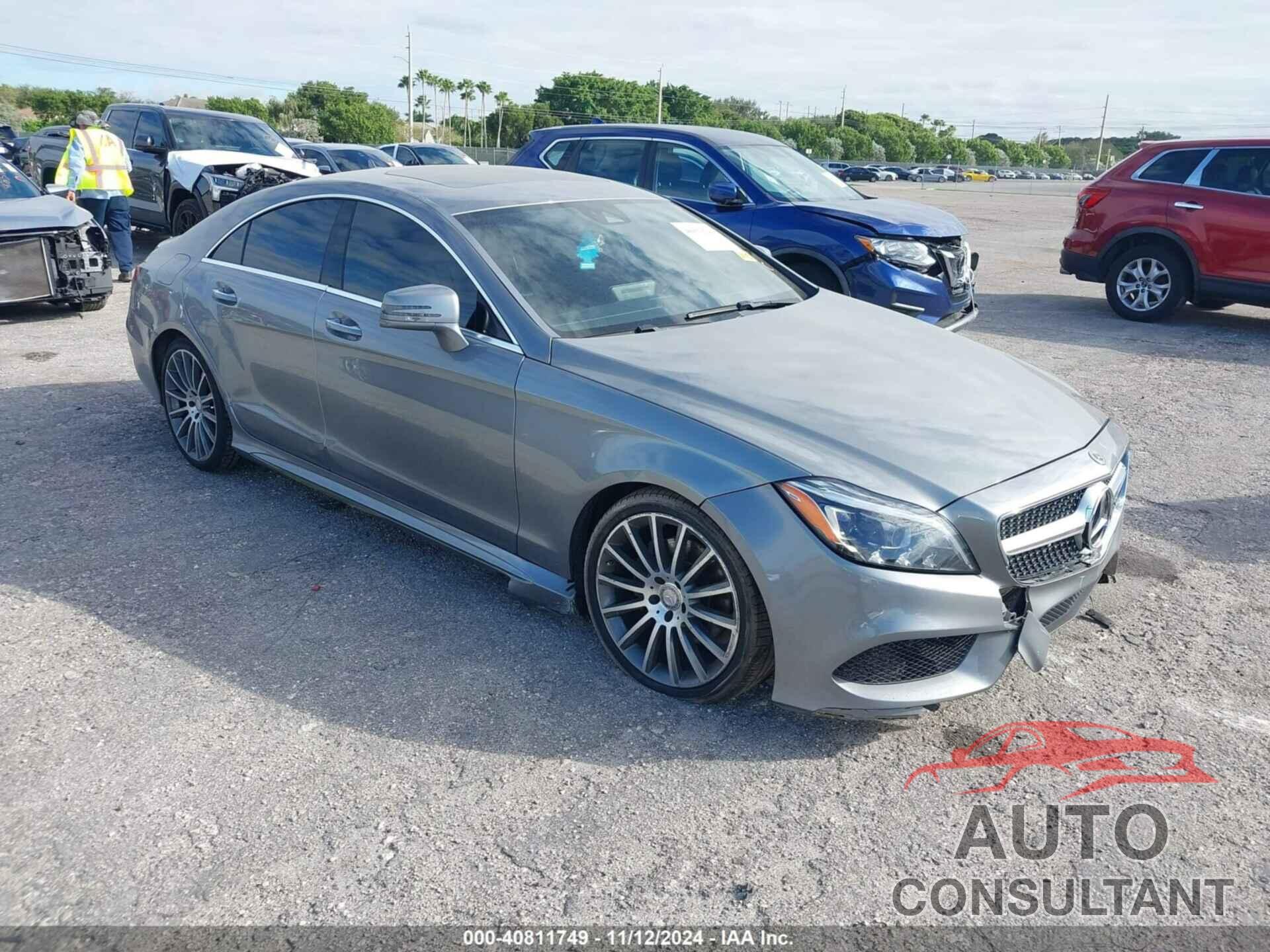 MERCEDES-BENZ CLS 400 2015 - WDDLJ6FBXFA151331