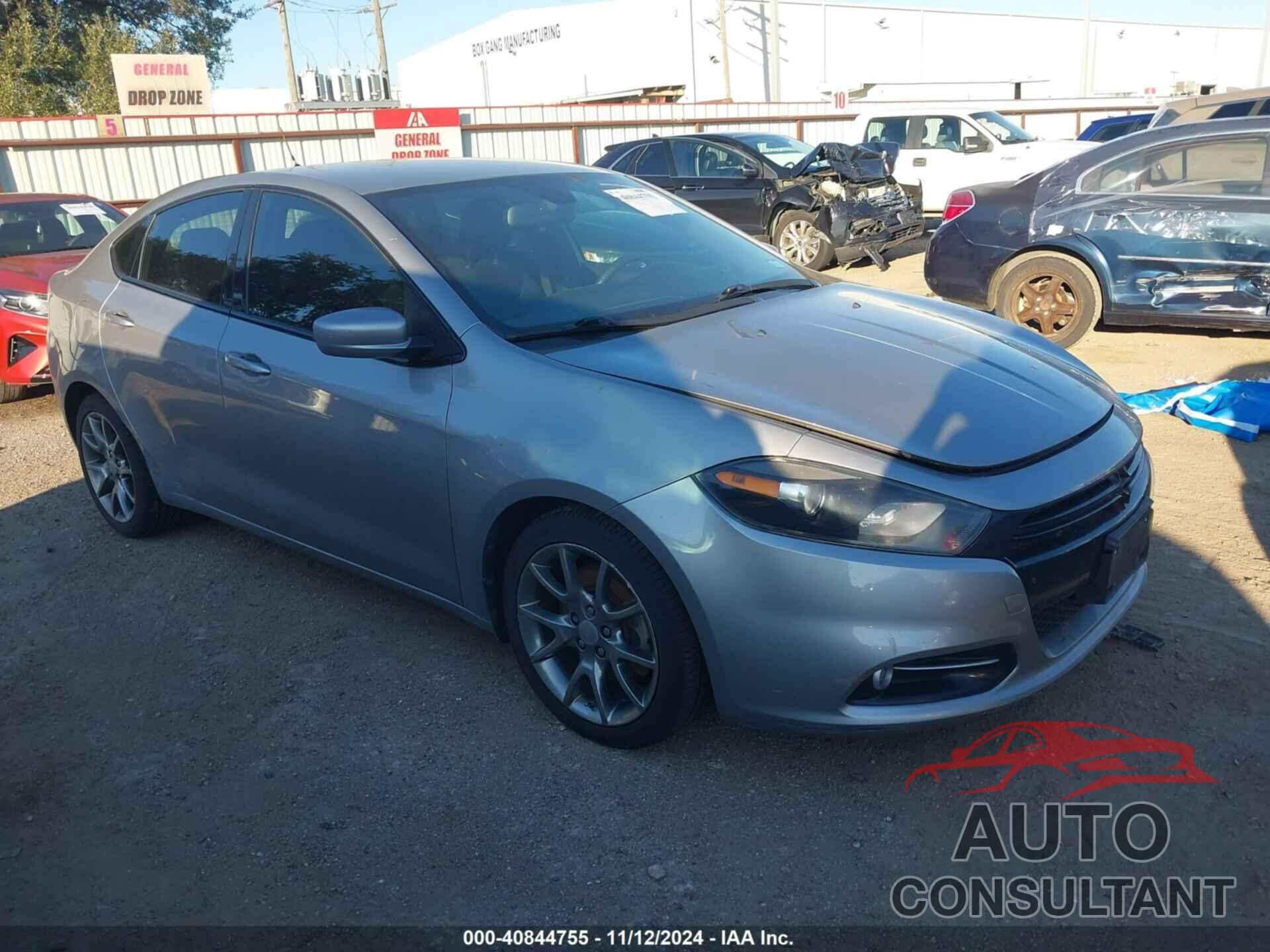 DODGE DART 2015 - 1C3CDFBBXFD126679