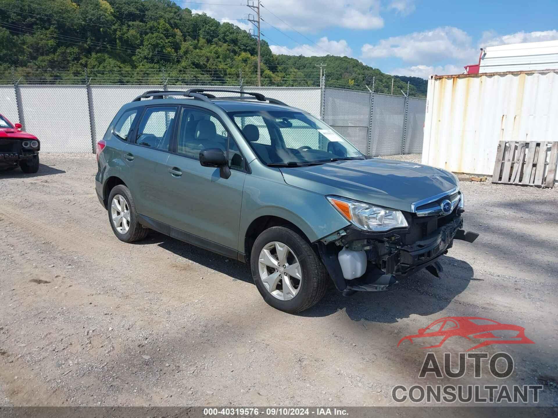 SUBARU FORESTER 2016 - JF2SJABC7GH551848