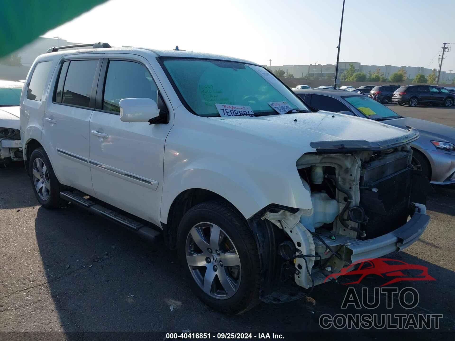 HONDA PILOT 2014 - 5FNYF3H92EB020085