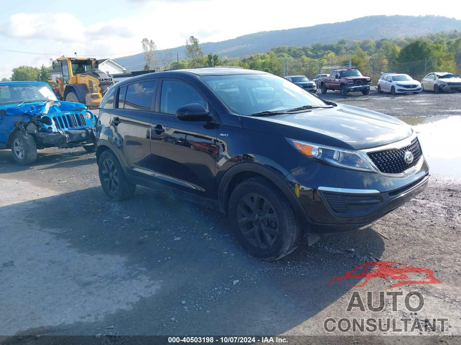 KIA SPORTAGE 2016 - KNDPBCAC9G7872598