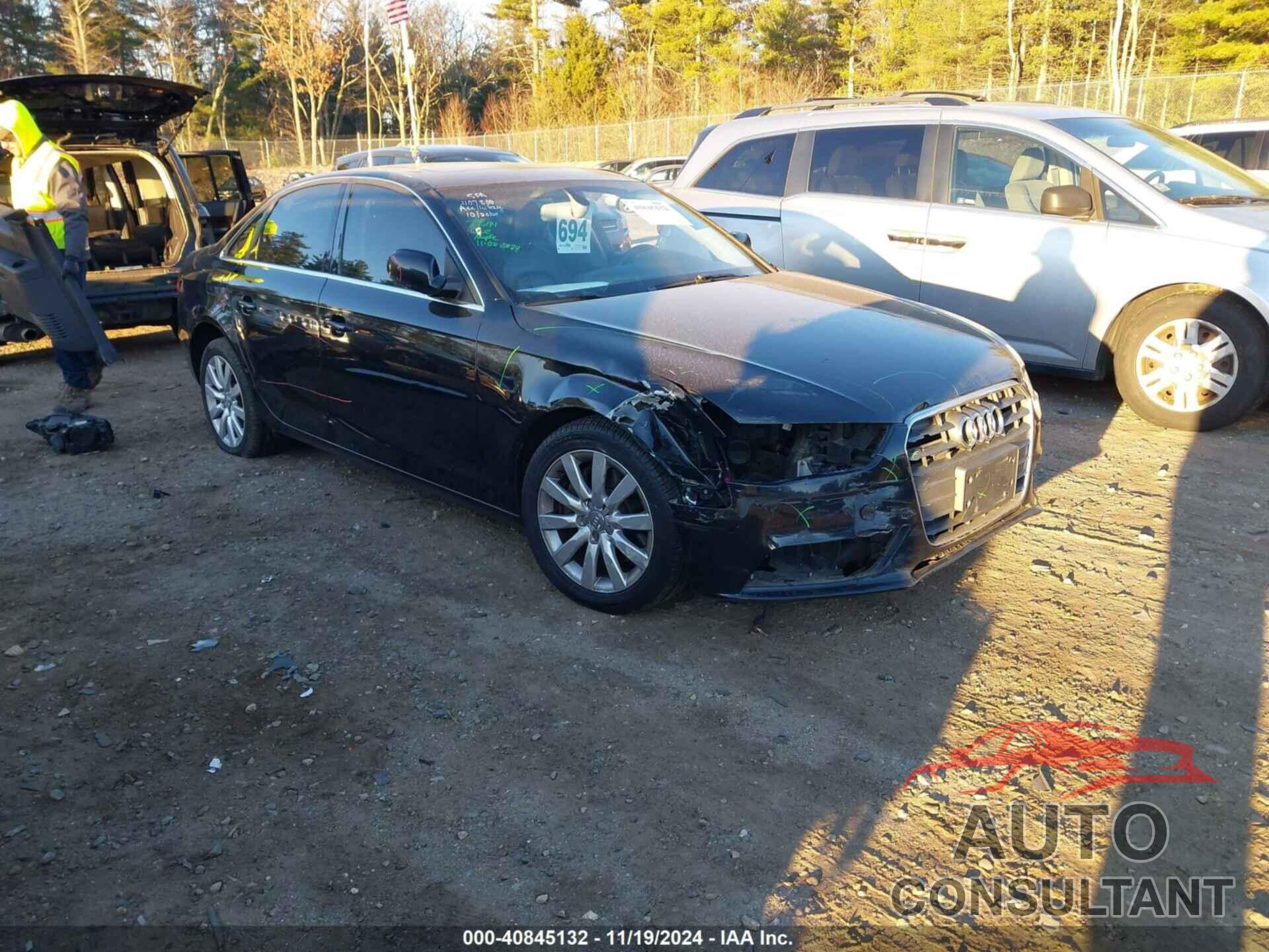 AUDI A4 2013 - WAUBFAFL4DN036827