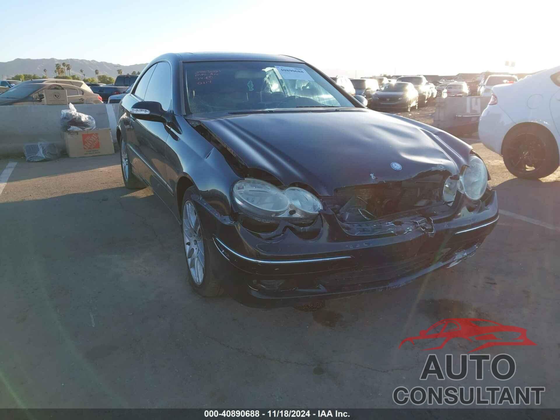 MERCEDES-BENZ CLK 350 2009 - WDBTJ56H79F270114