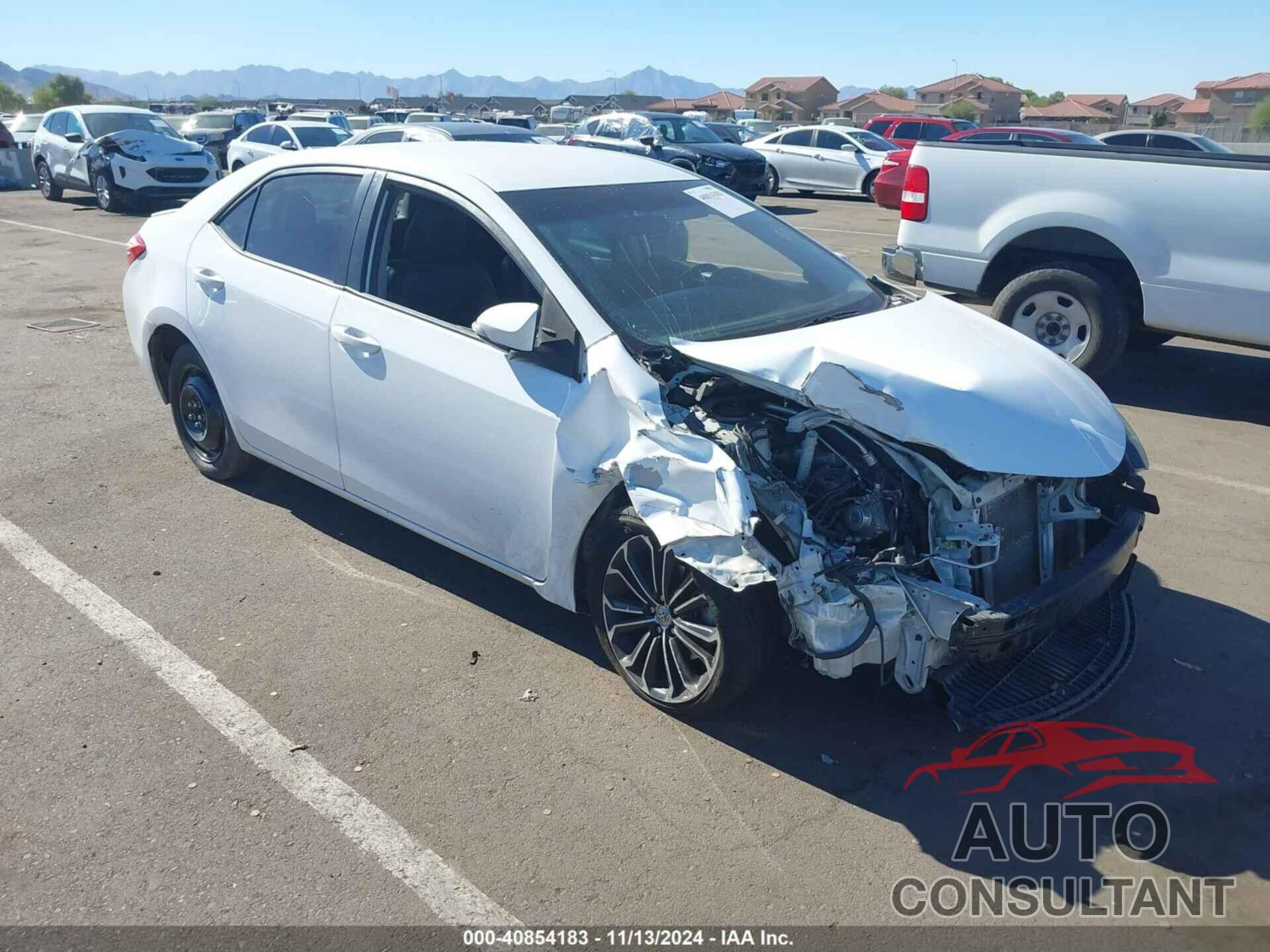 TOYOTA COROLLA 2016 - 2T1BURHE5GC594764