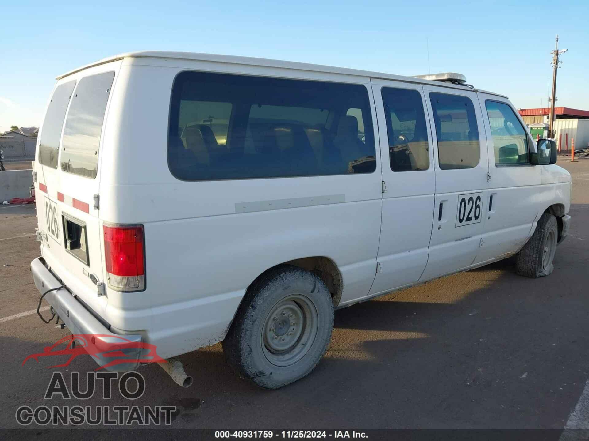 FORD E-150 2013 - 1FDNE1BW7DDA97397