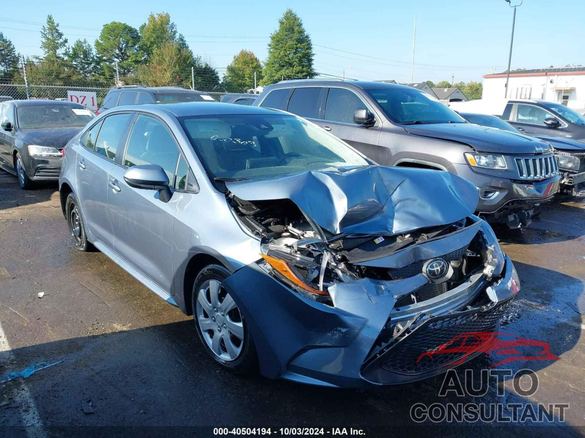 TOYOTA COROLLA 2020 - JTDEPRAEXLJ060303