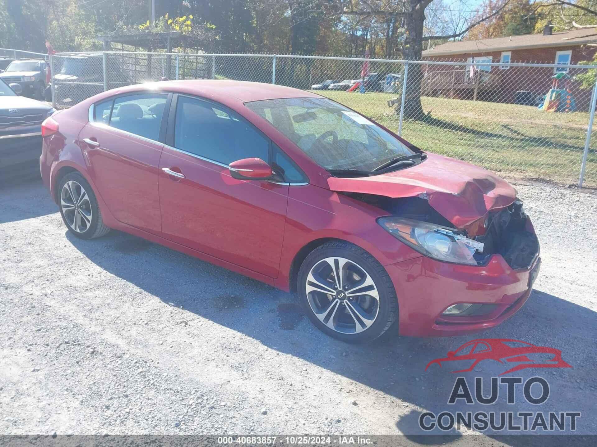 KIA FORTE 2016 - KNAFX4A83G5473709