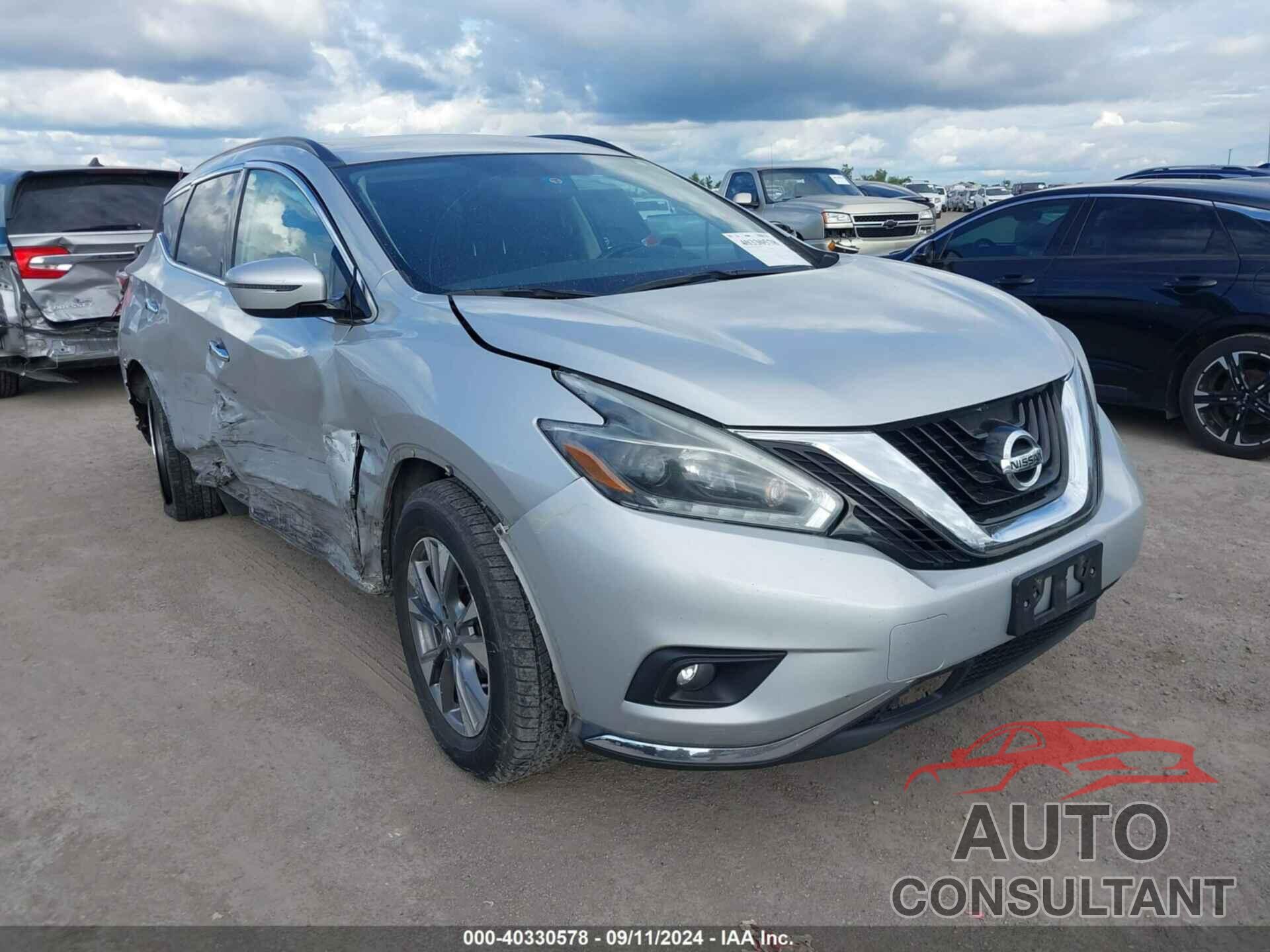 NISSAN MURANO 2018 - 5N1AZ2MG4JN115293